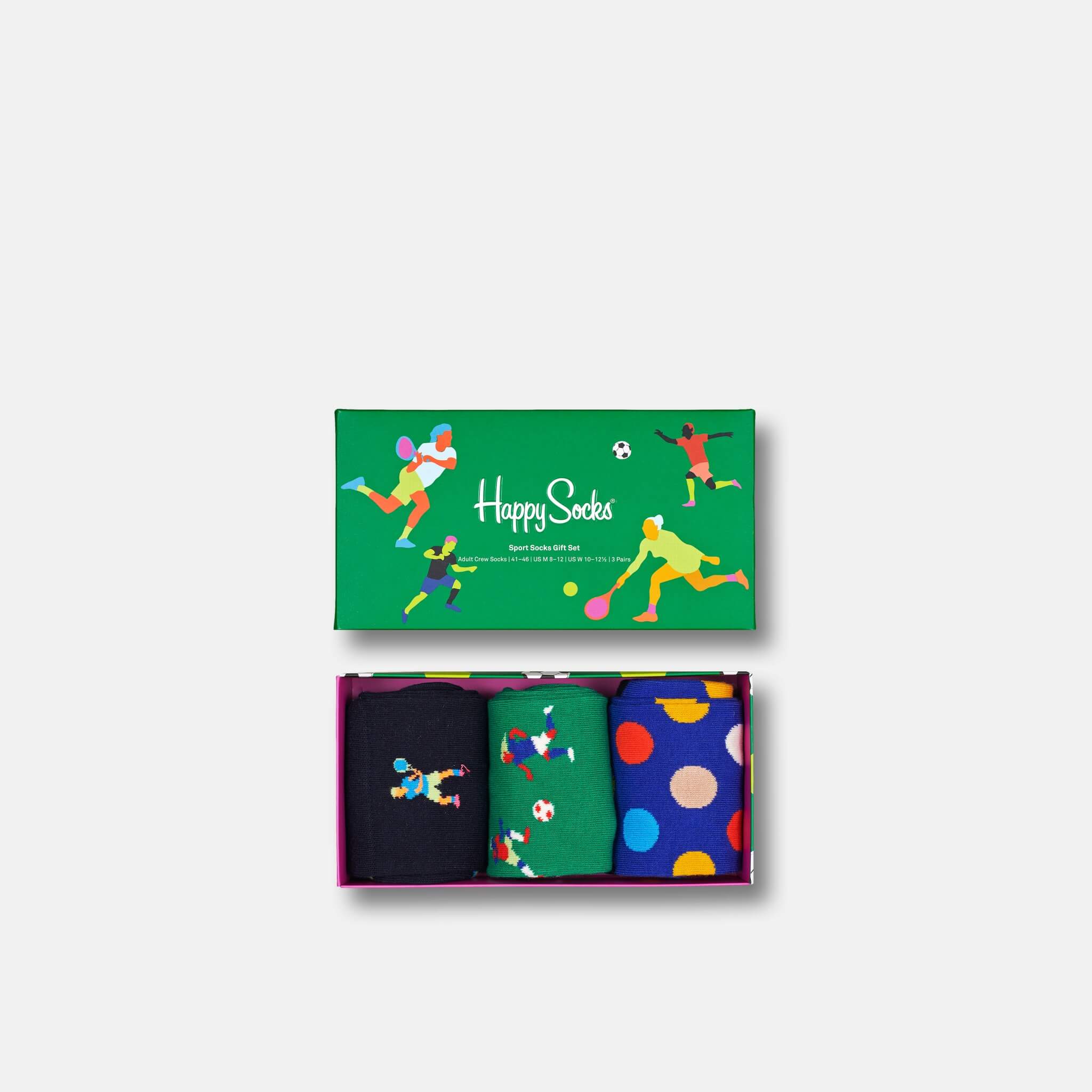 Dárkový box ponožek Happy Socks Sports - 3 páry