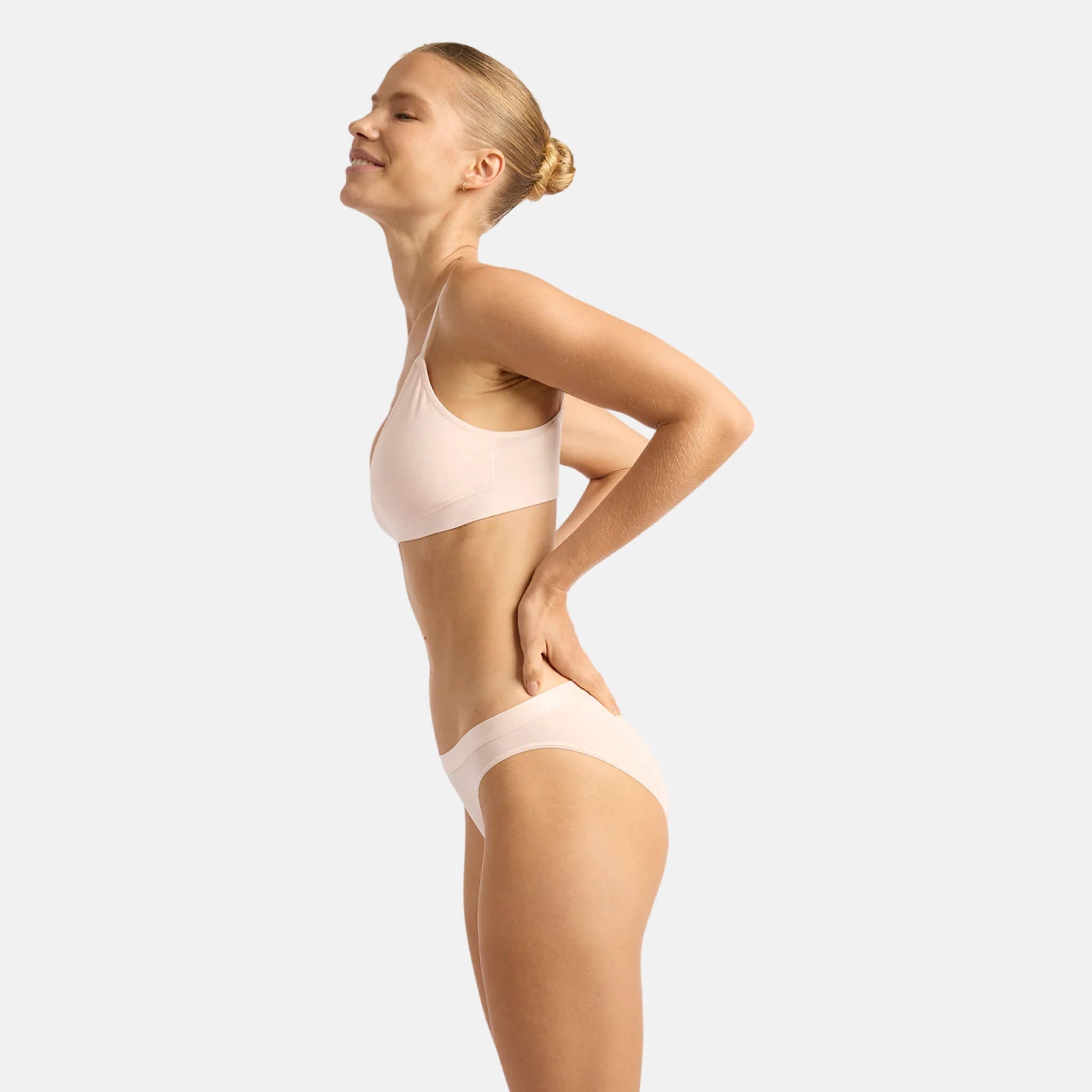 Růžové kalhotky Boody Lyolyte Hipster Bikini