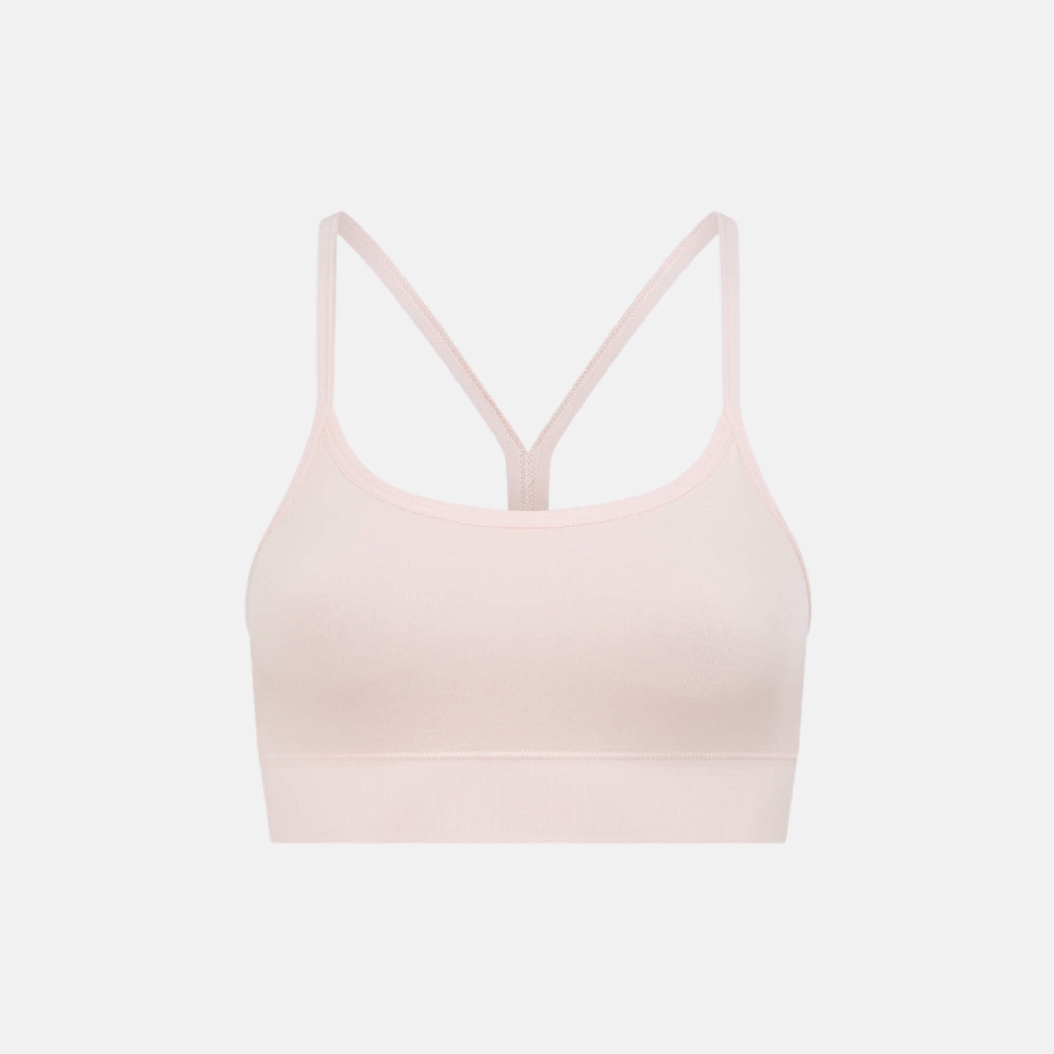 Růžová podprsenka Boody Lyolyte Racerback Bra