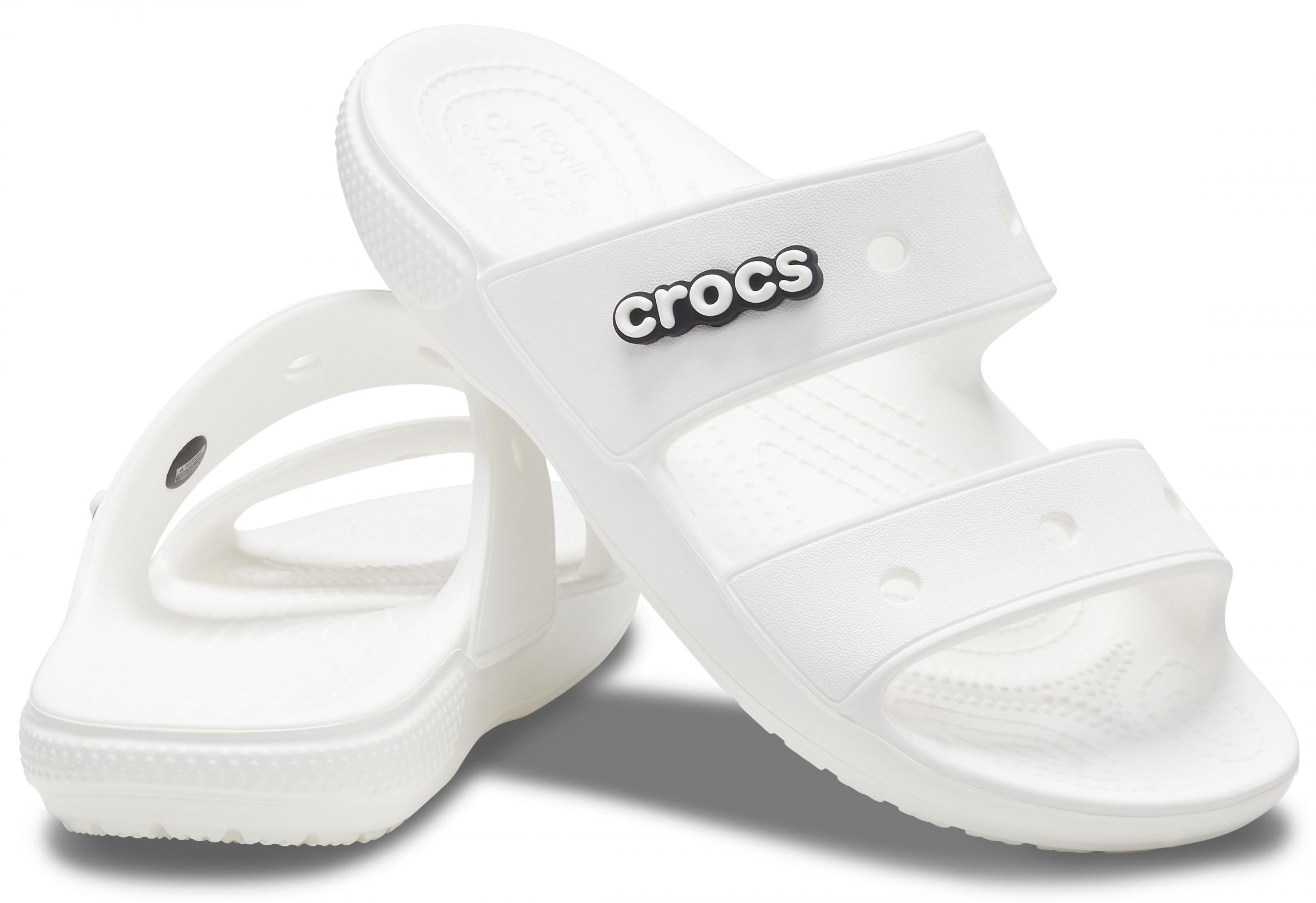 Classic Crocs Sandal White