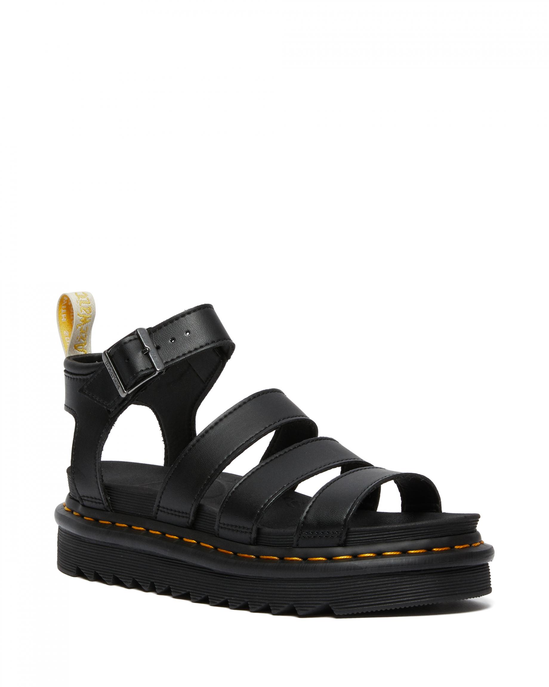 Dámské černé sandály Dr. Martens Blaire Vegan