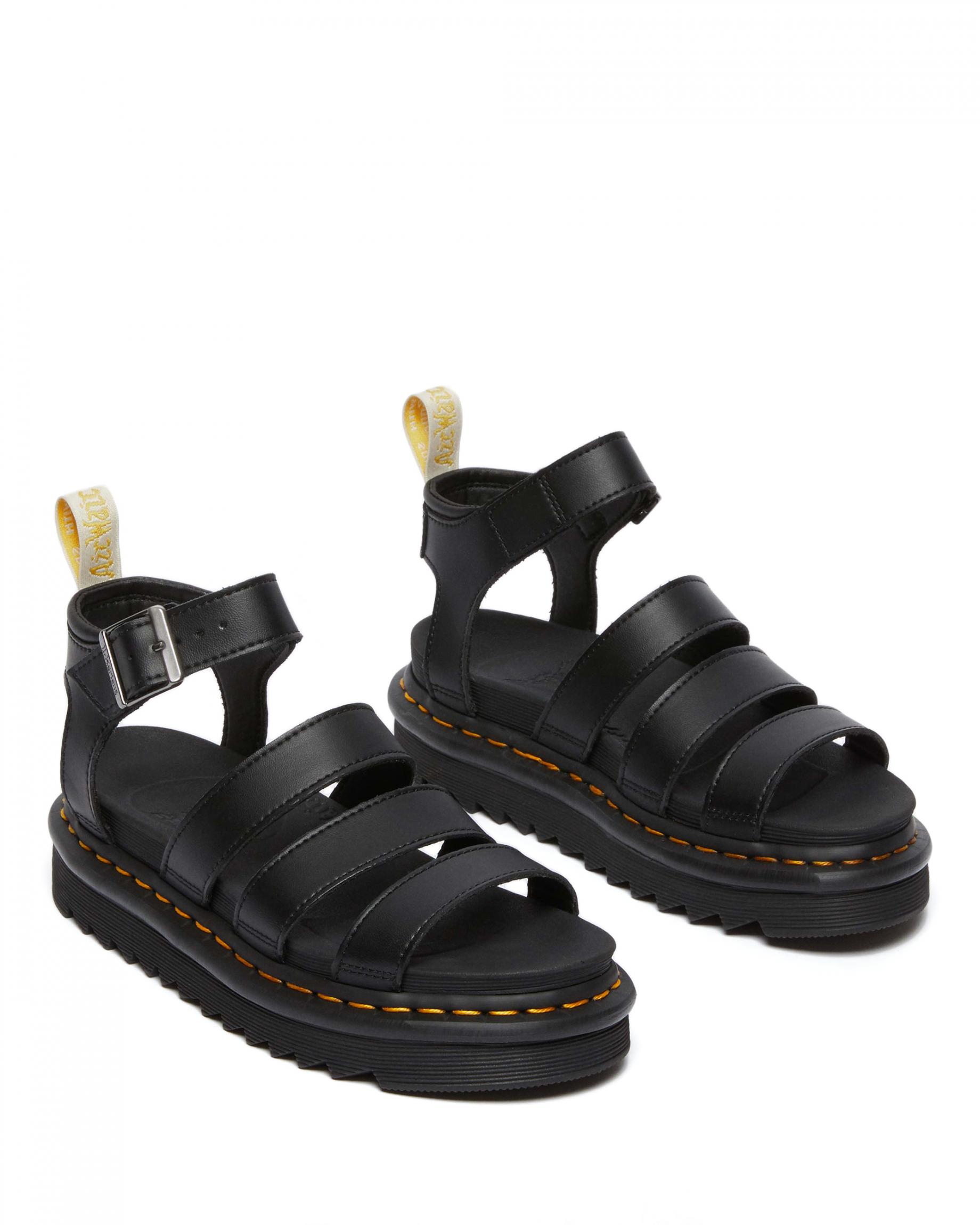 Dámské černé sandály Dr. Martens Blaire Vegan