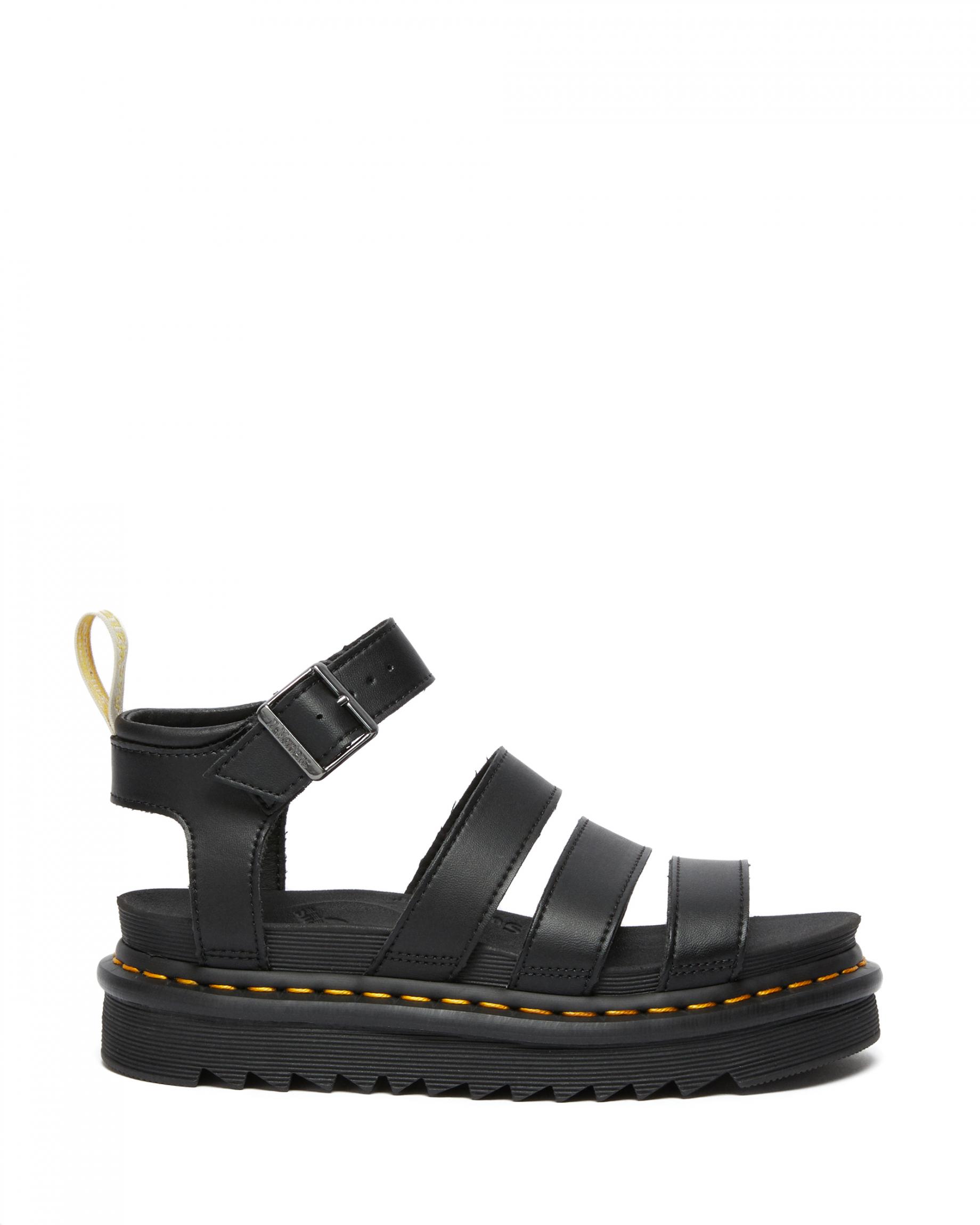 Dámské černé sandály Dr. Martens Blaire Vegan
