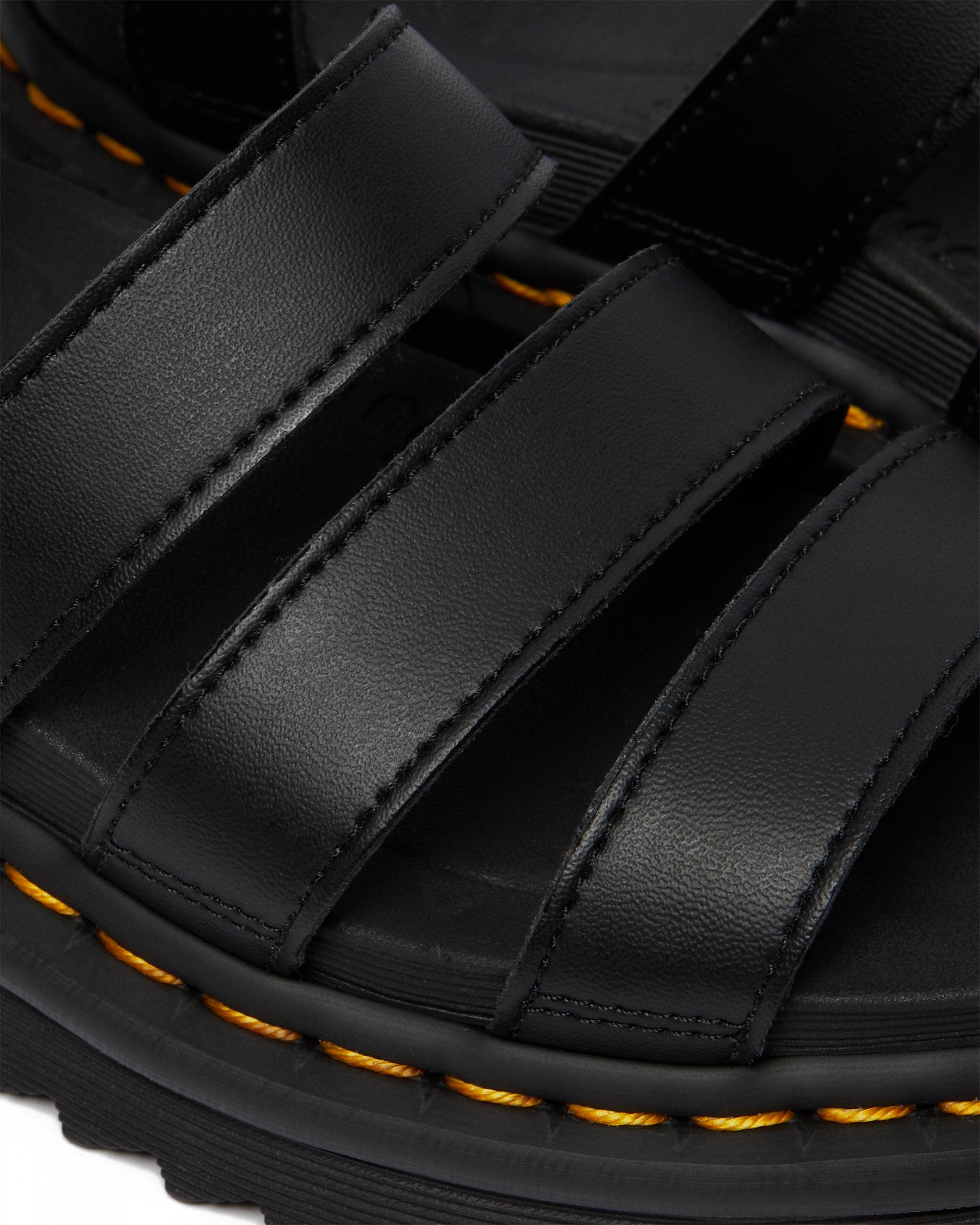 Dámské černé sandály Dr. Martens Blaire Vegan