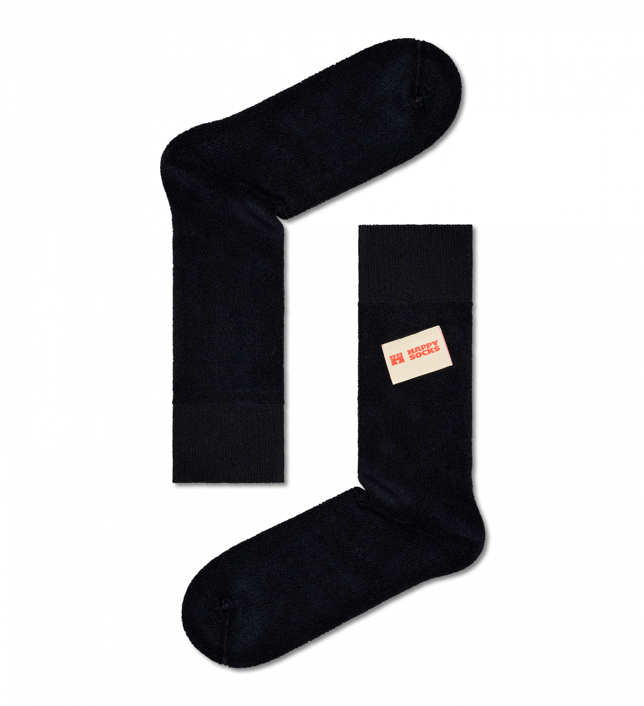 Černé ponožky Happy Socks Slow Life