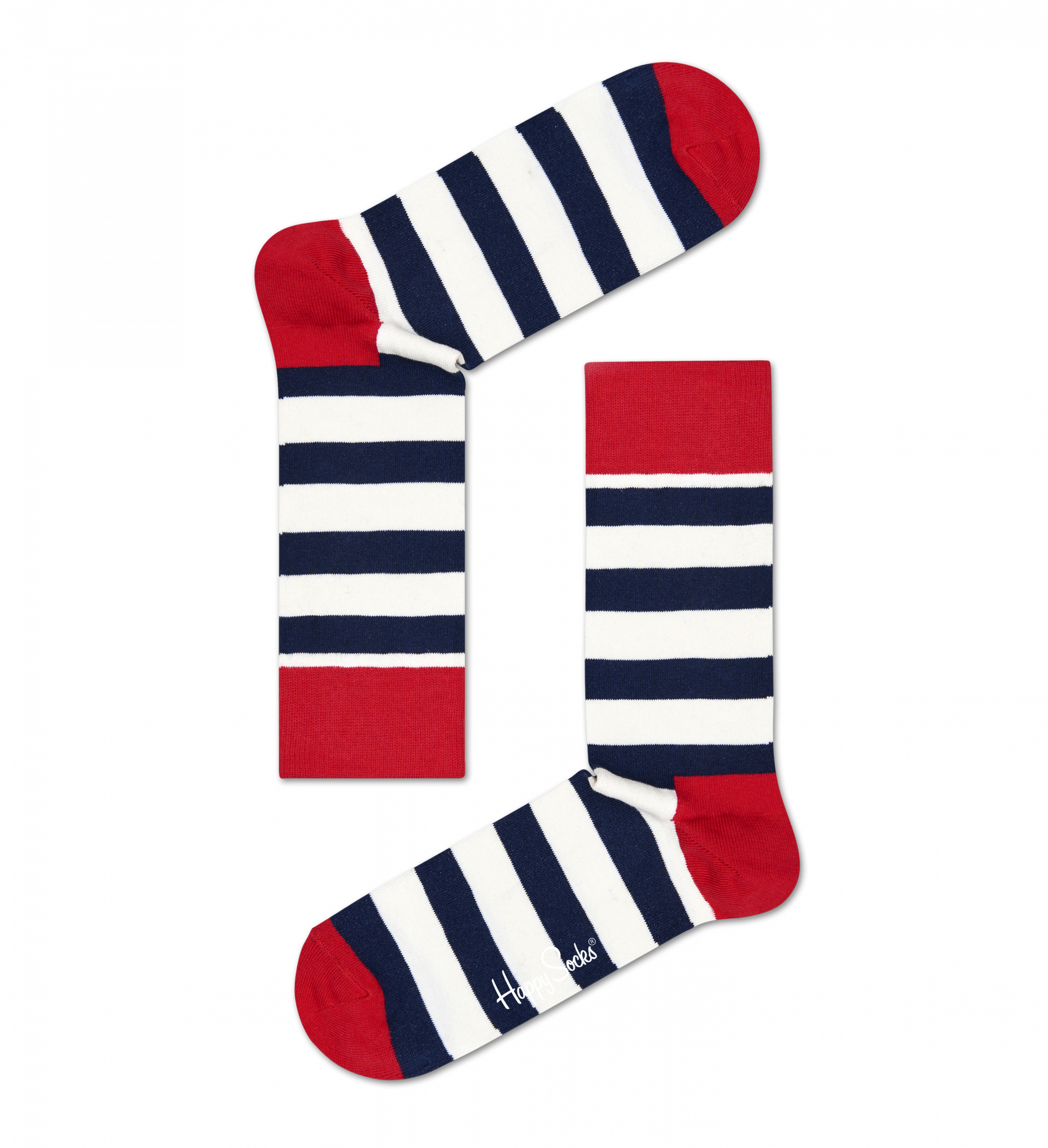 Barevné ponožky Happy Socks s pruhy, vzor Stripe