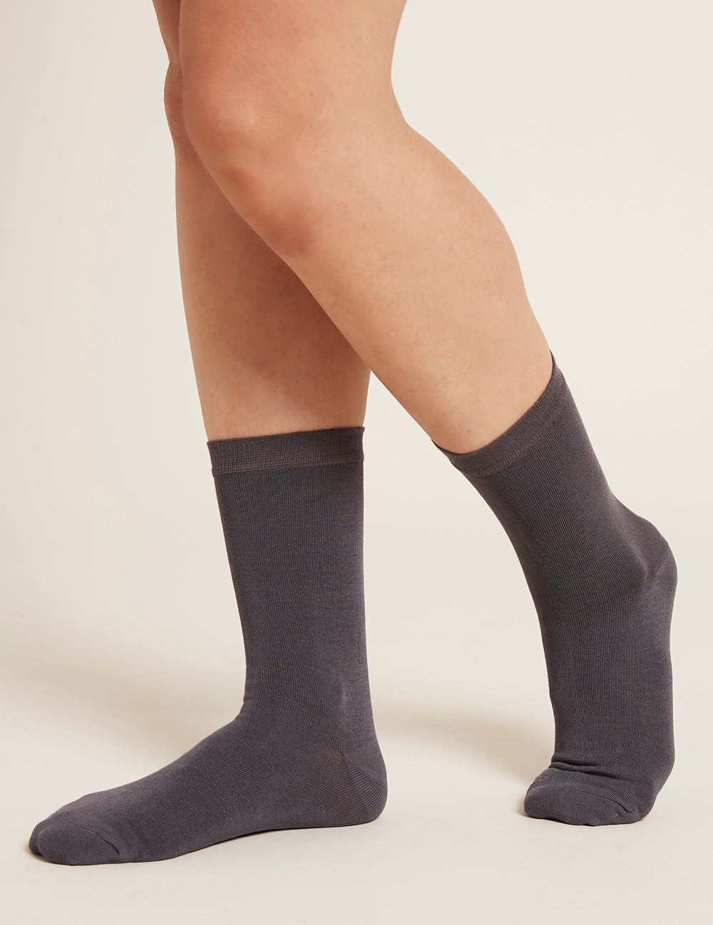 Dámské šedé ponožky Boody Women's Everyday Socks