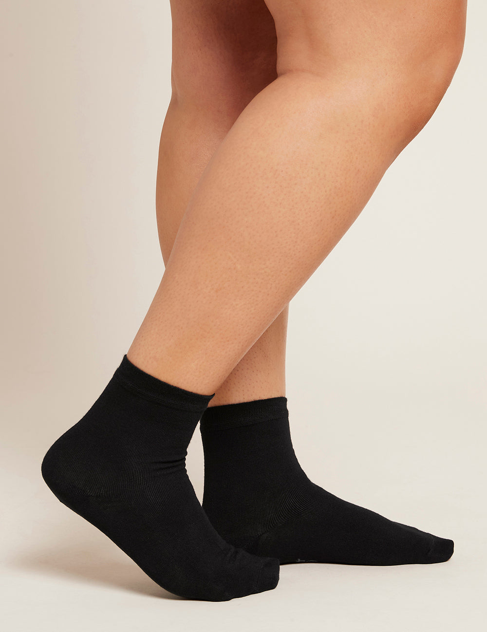 Dámské černé ponožky Boody Women's Everyday Ankle Socks