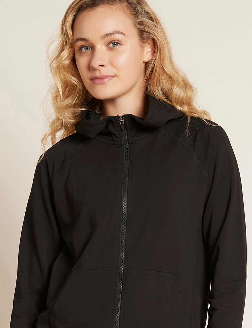 Dámská černá mikina Boody Weekend Zip-Up Hoodie