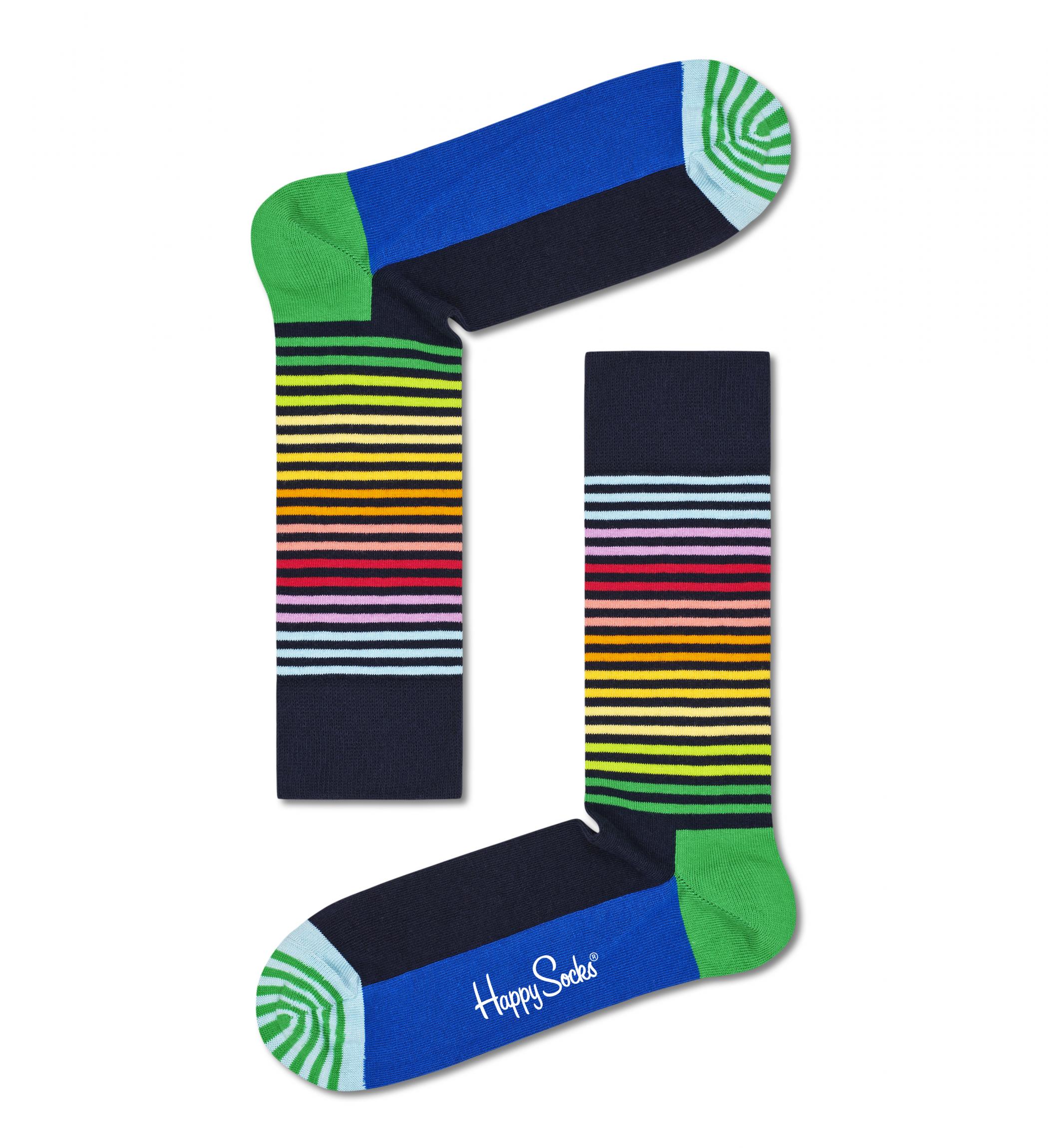 Dárkový box ponožek Happy Socks Colorful Classics - 4 páry