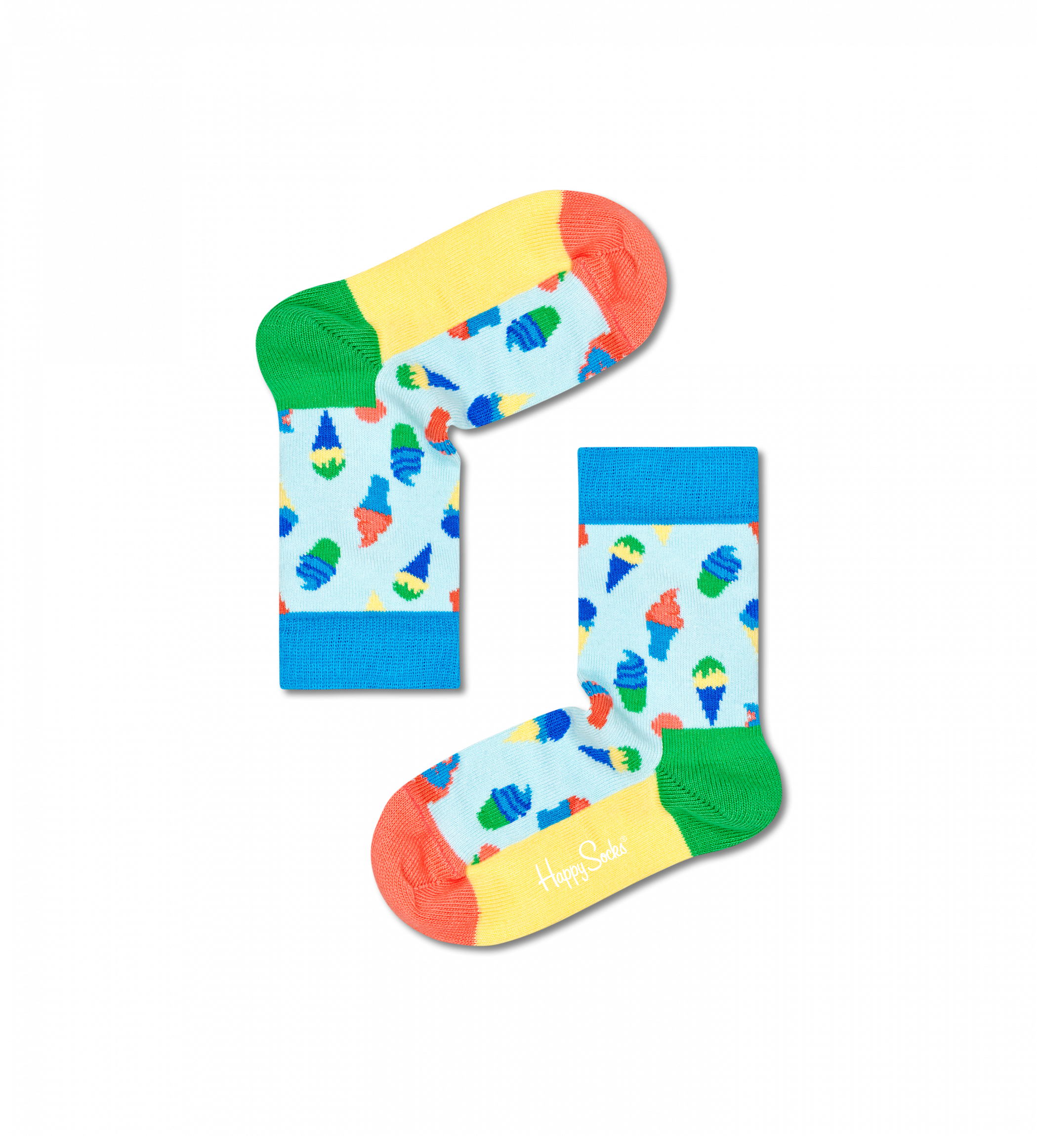 Dětský dárkový box ponožek Happy Socks Ice Cream - 2 páry
