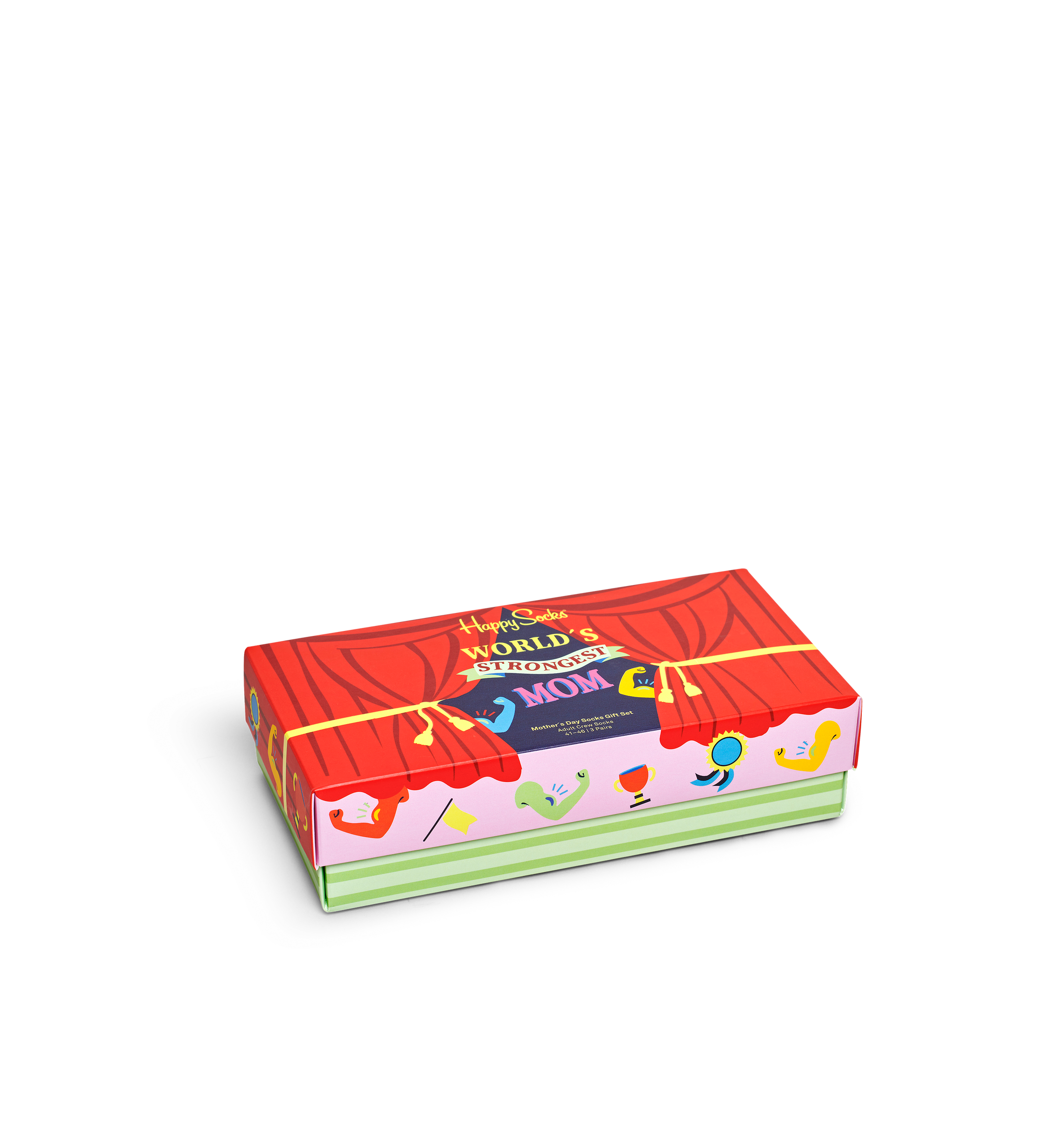 Dárkový box ponožek Happy Socks Mother´s Day - 3 páry
