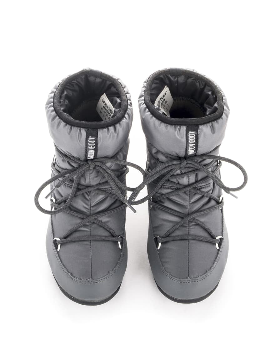 Dámské šedé sněhule Moon Boot Low Nylon WP 2