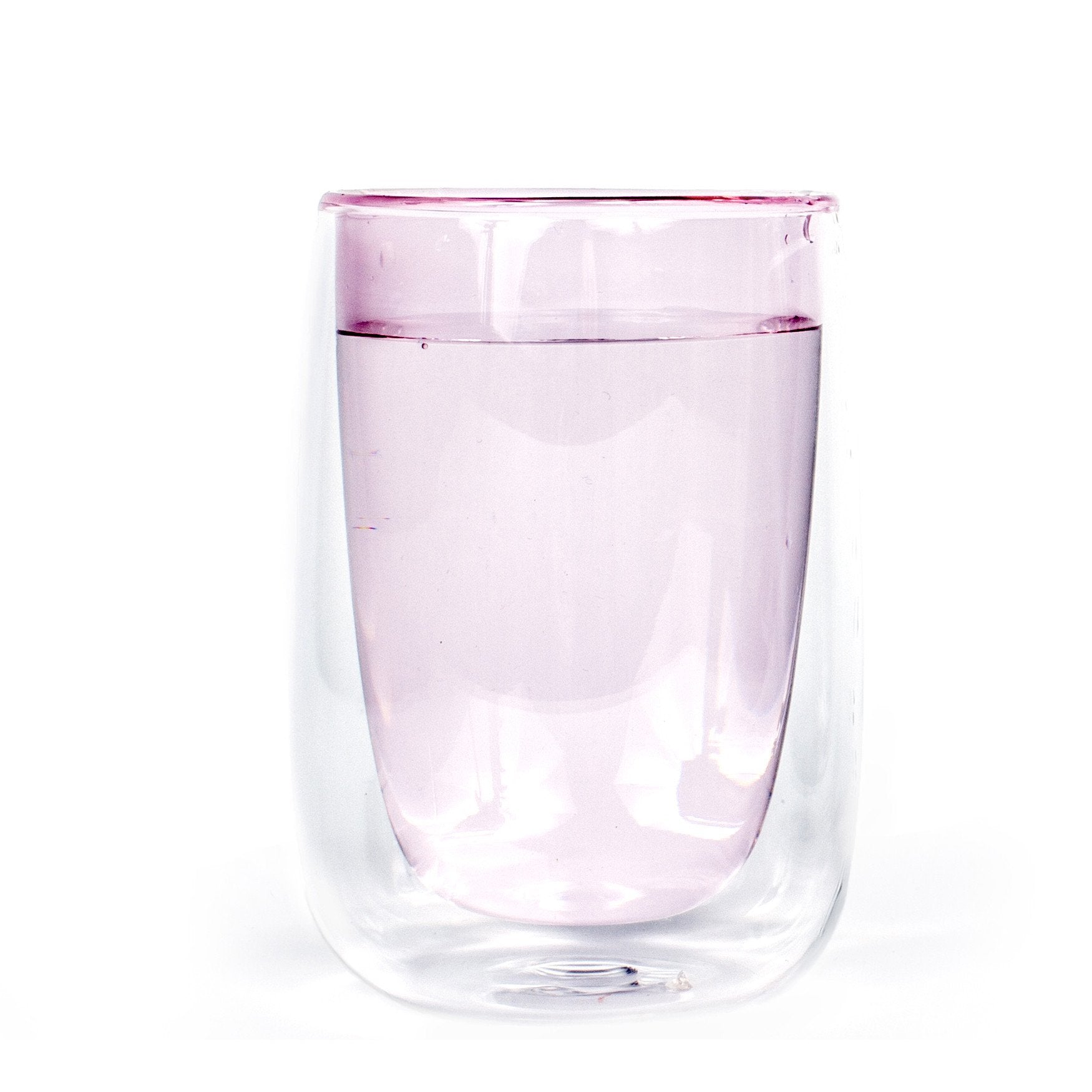 Růžová termo sklenička Fundamental Berlin Doppler Glass