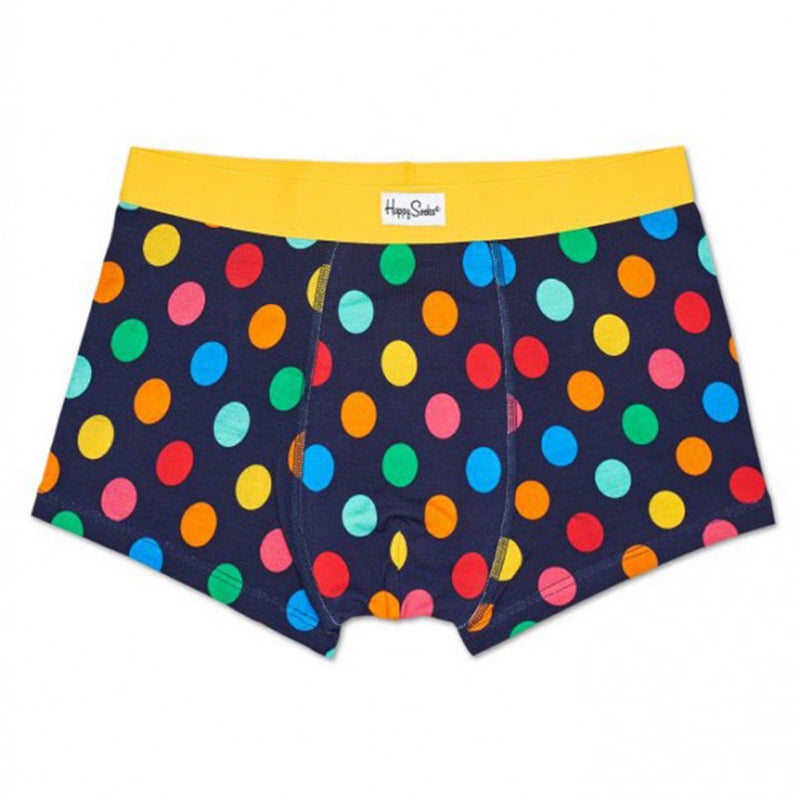 Dárkový box ponožek a boxerek Happy Socks Combo Big Dot Blue - 2 páry