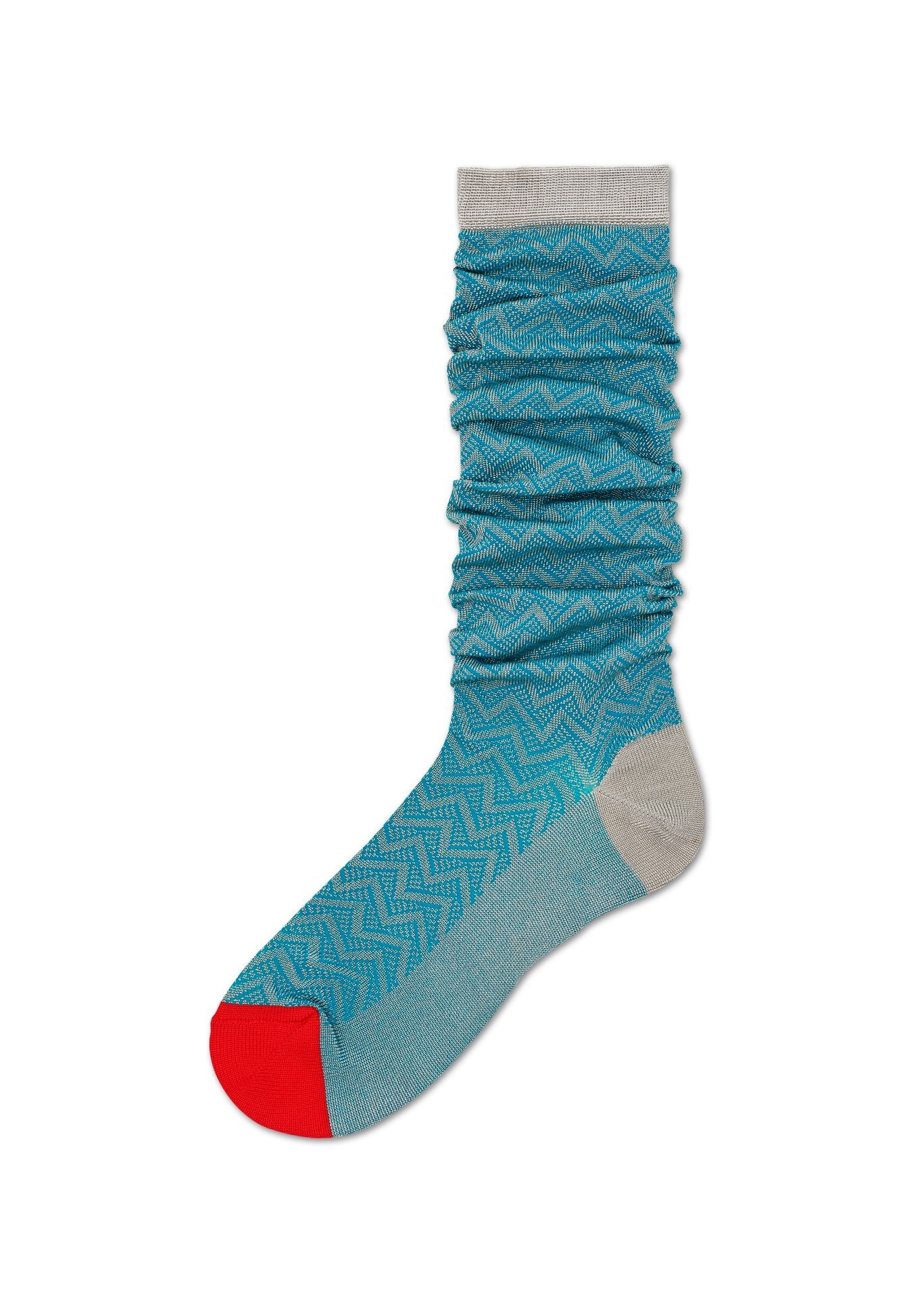 Dámské světle modré ponožky Happy Socks Alma // kolekce Hysteria
