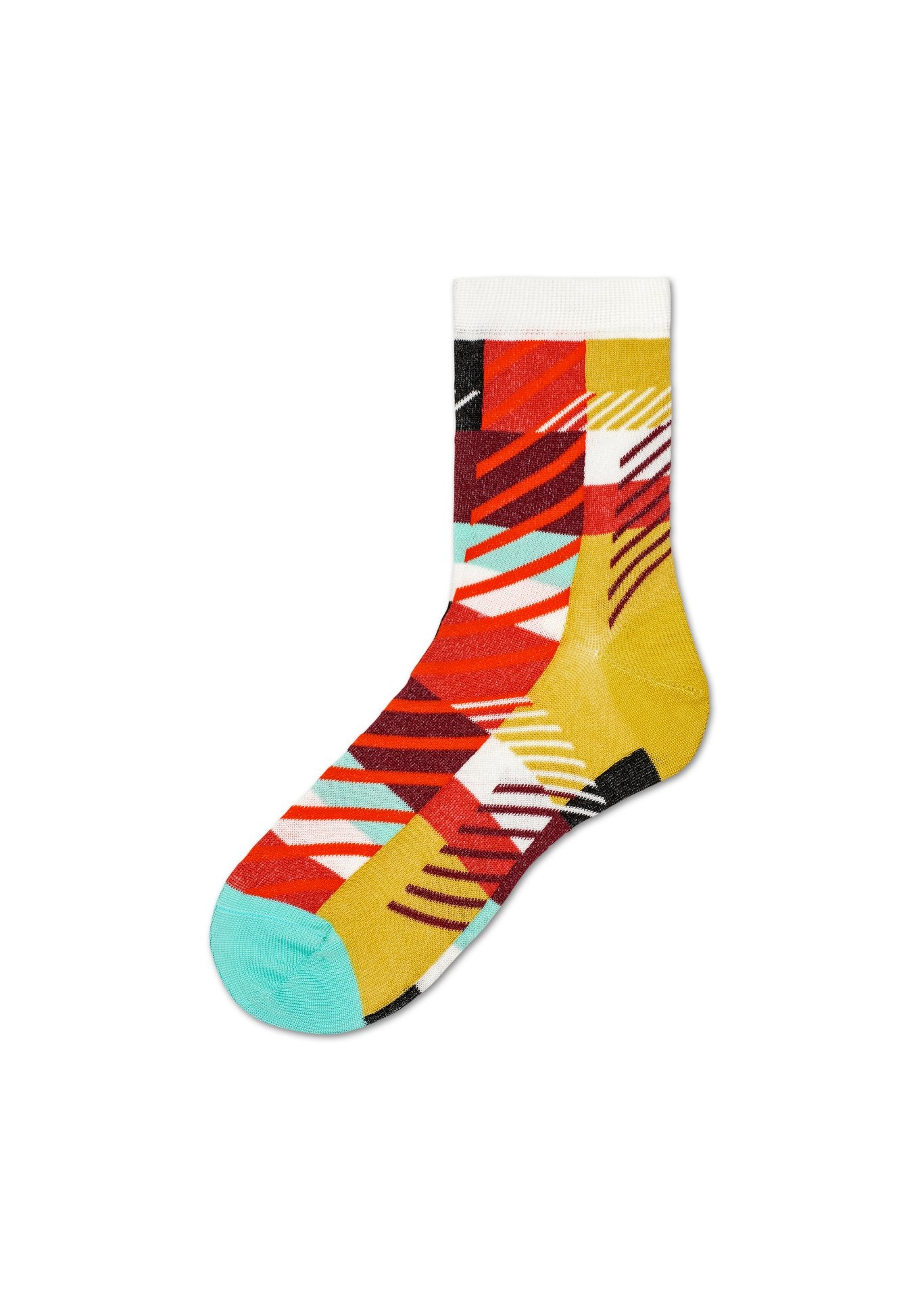 Dámské žluté ponožky Happy Socks Emma // kolekce Hysteria