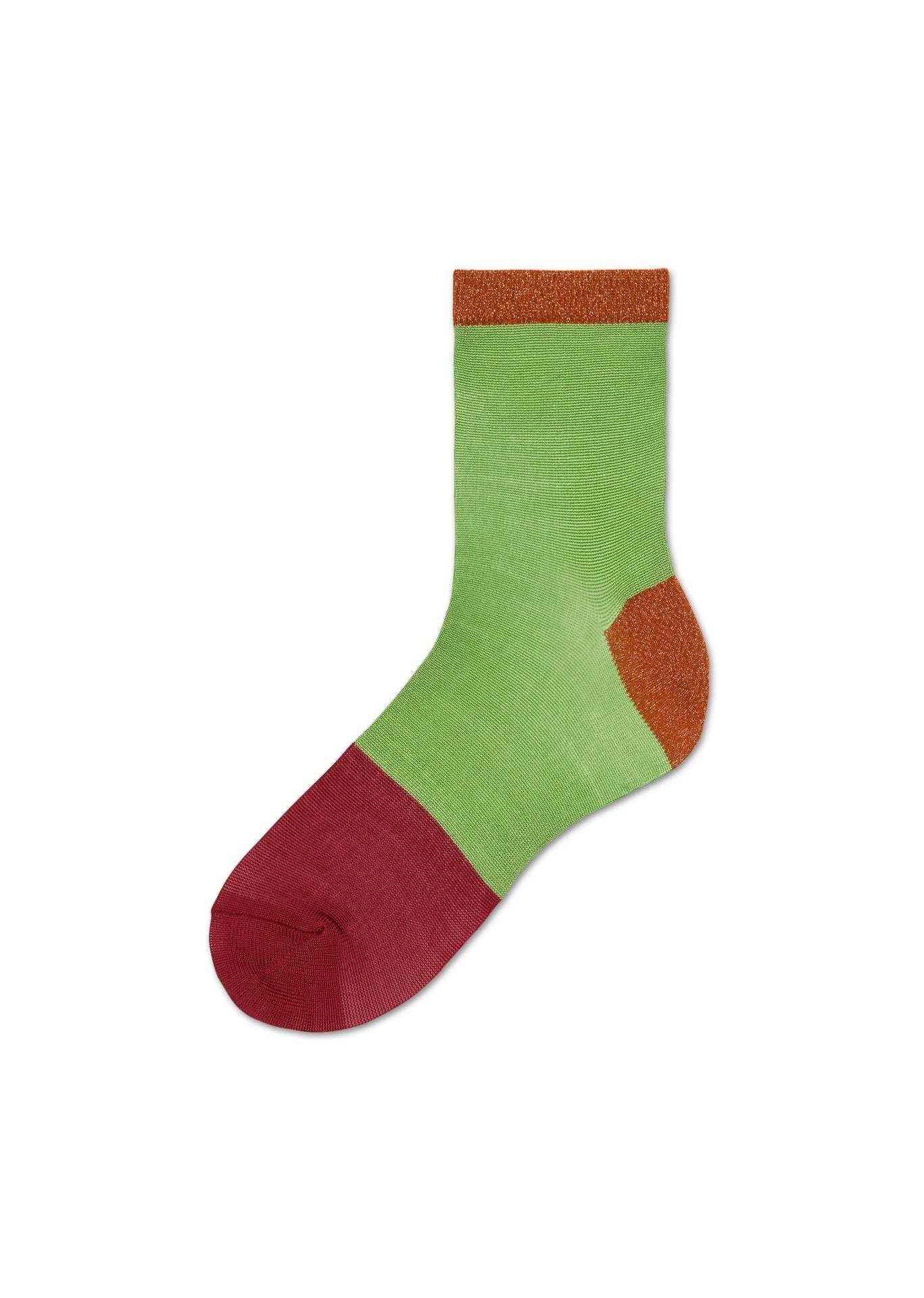 Dámské zeleno-černé ponožky Happy Socks Liza // kolekce Hysteria