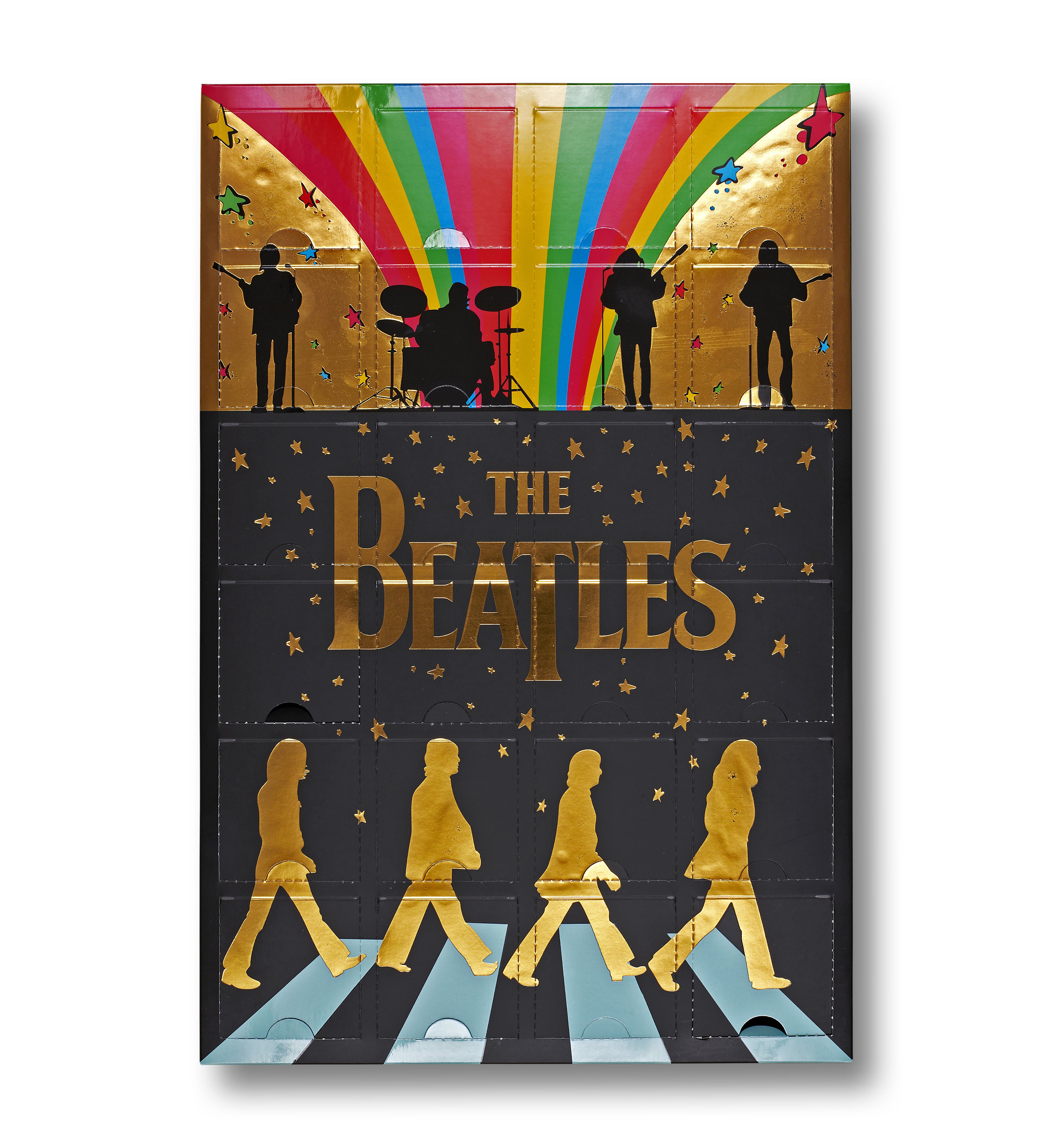 Dárkový box ponožek Happy Socks x The Beatles - 24 párů