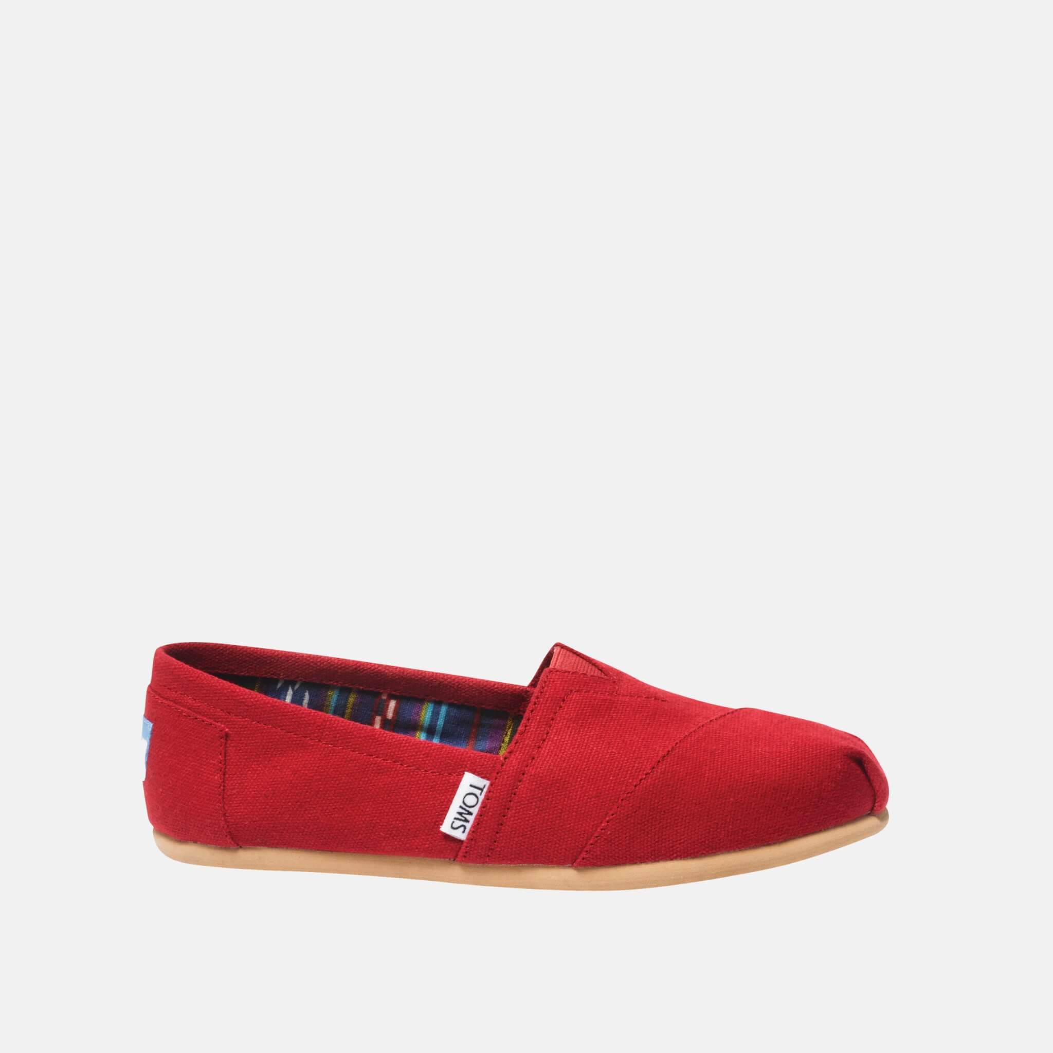 Dámské červené TOMS Core Classics Alpargata
