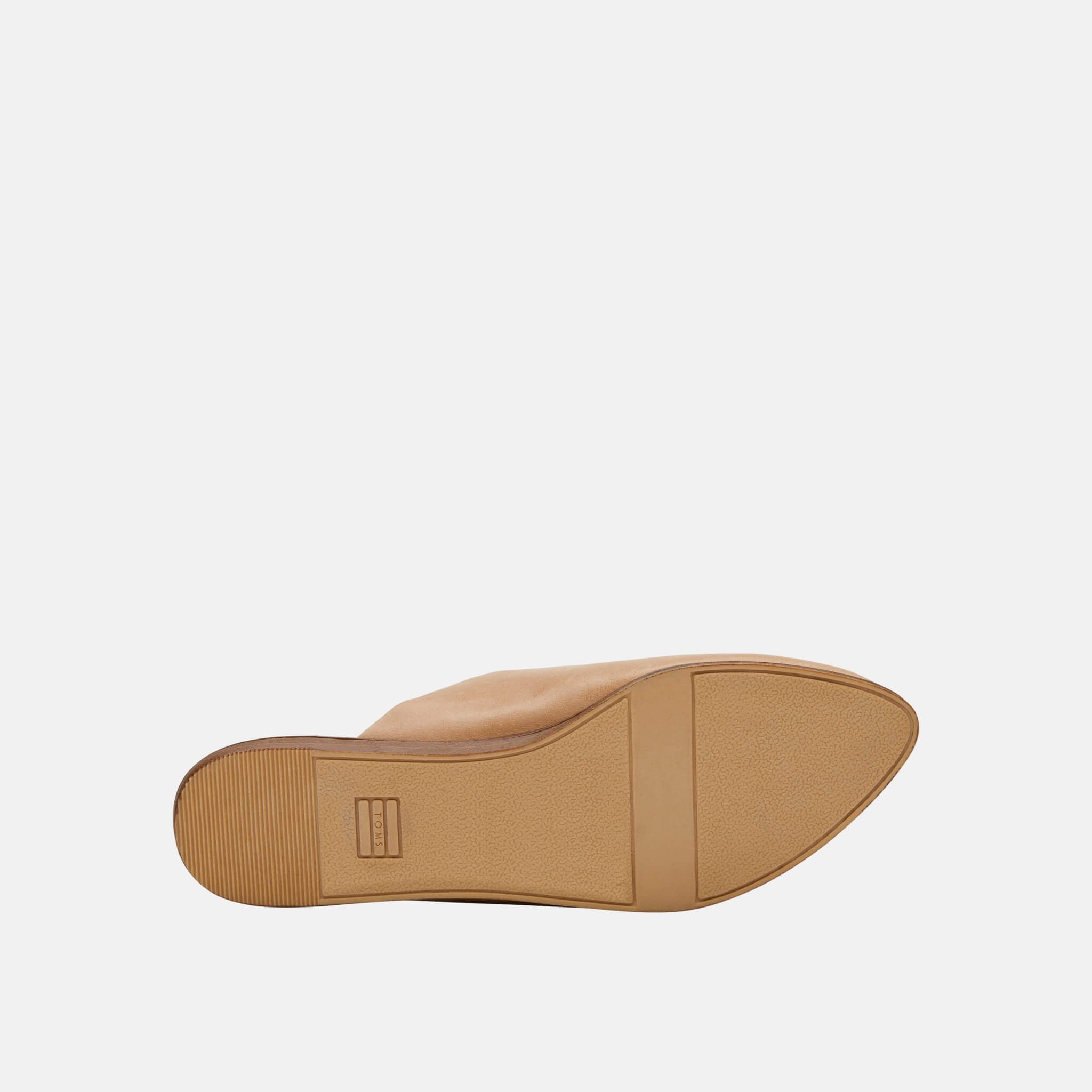 Dámské hnědé pantofle TOMS Leather Jutti Mule