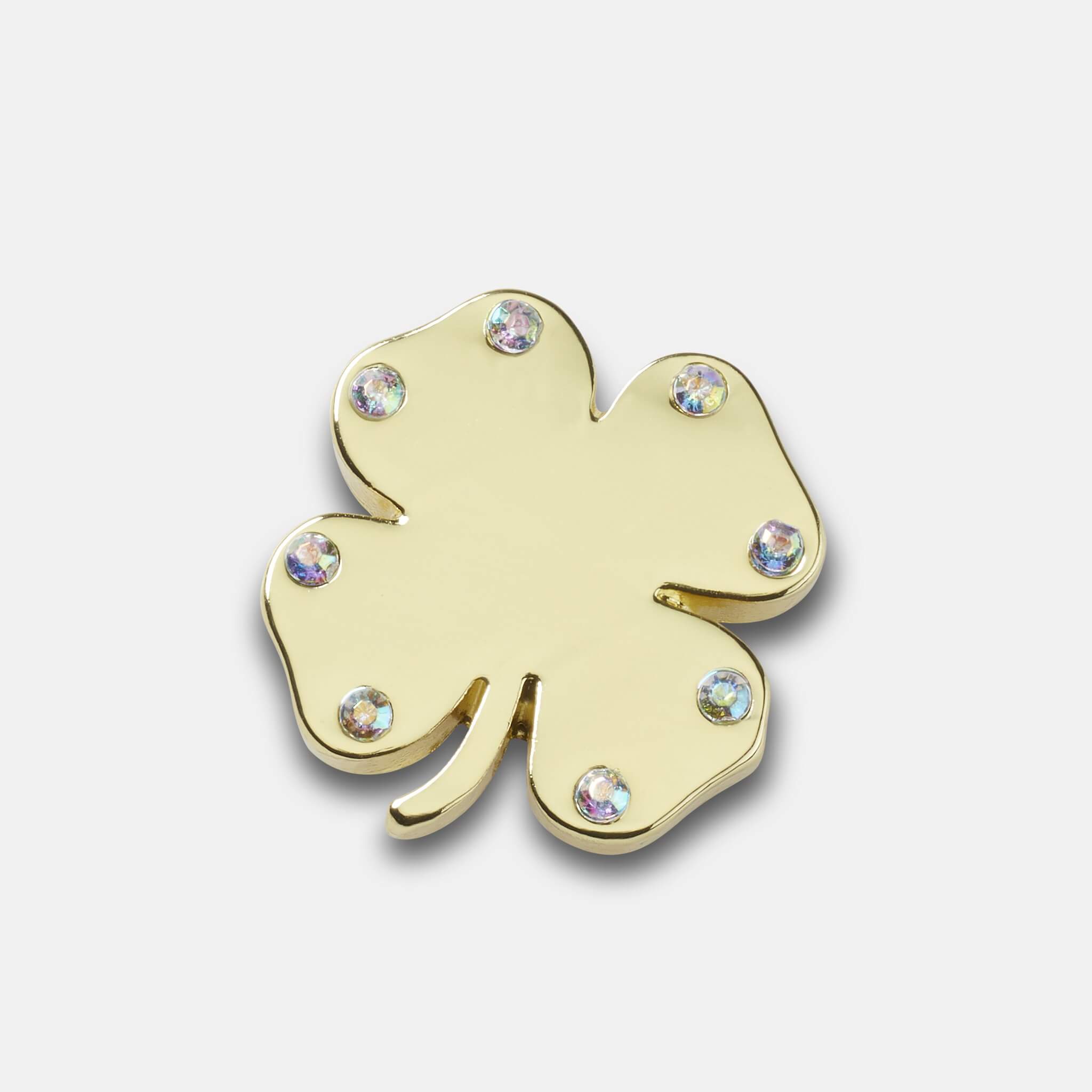 Odznáček Jibbitz – Bling Clover