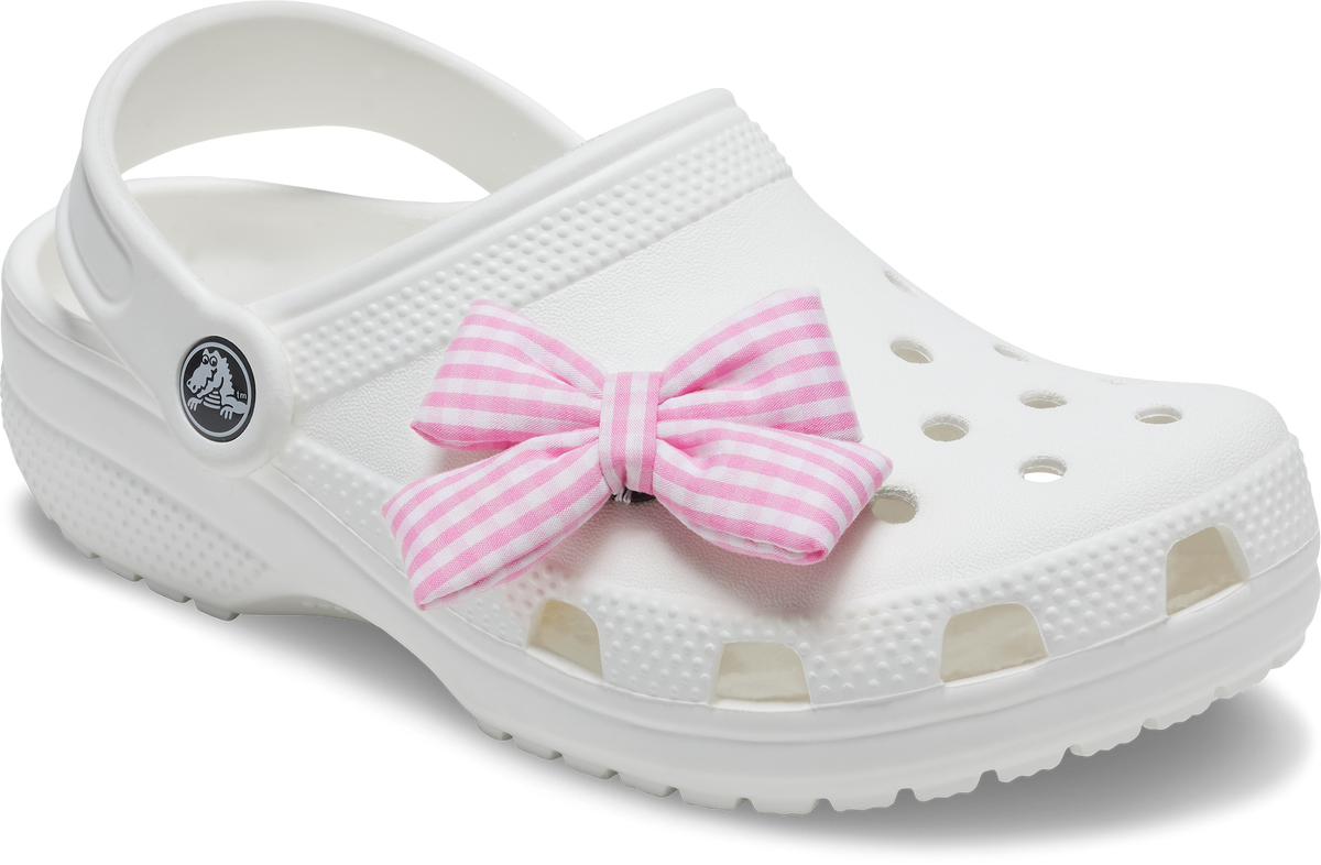 Odznáček Jibbitz – Checkerboard Bow