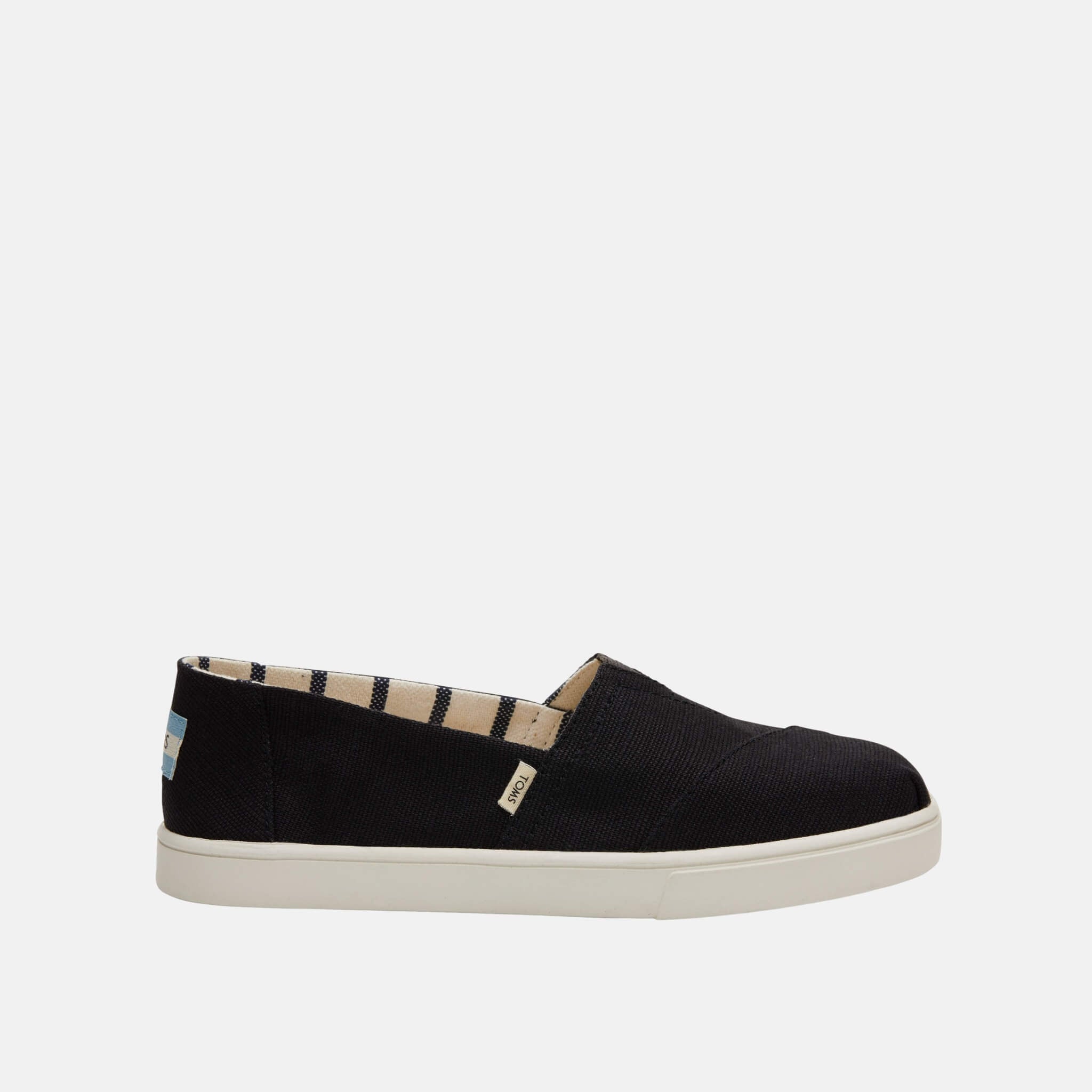 Dámské černé TOMS Heritage Cupsole Alparagatas