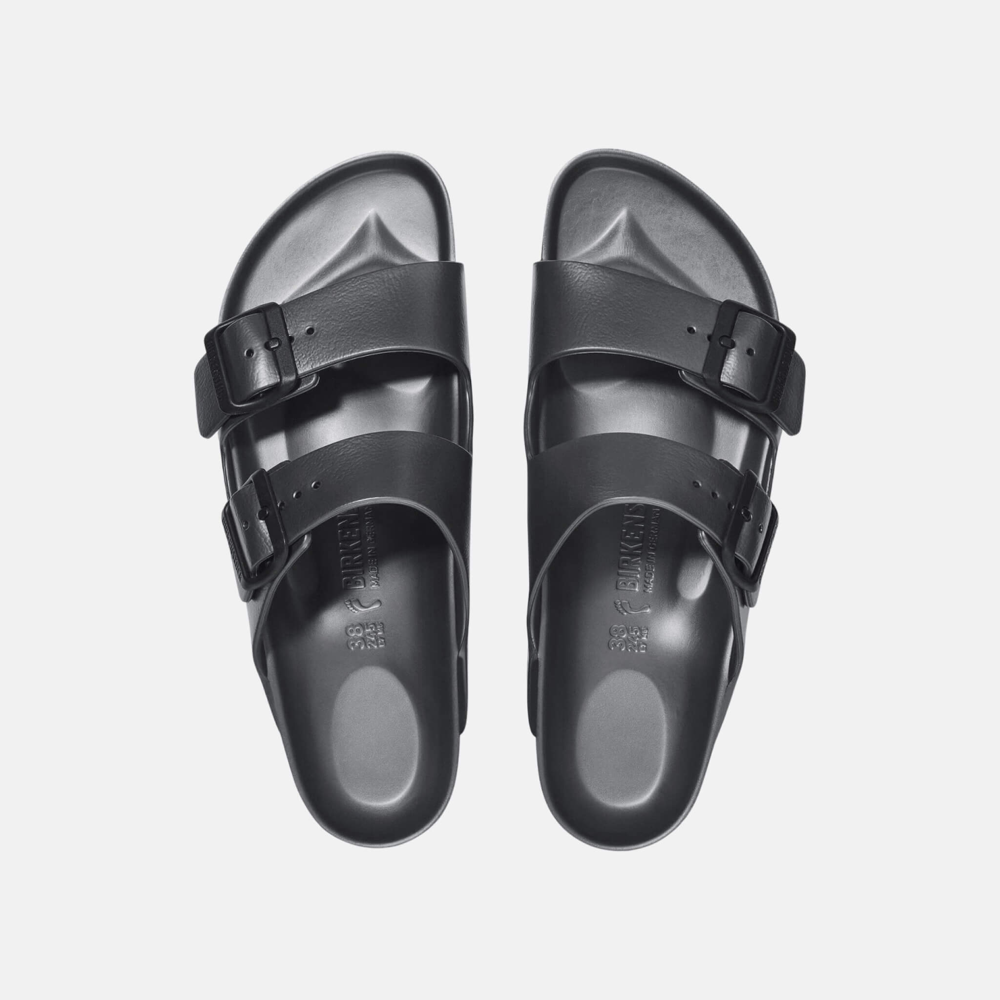 Antracitové pantofle Birkenstock Arizona EVA