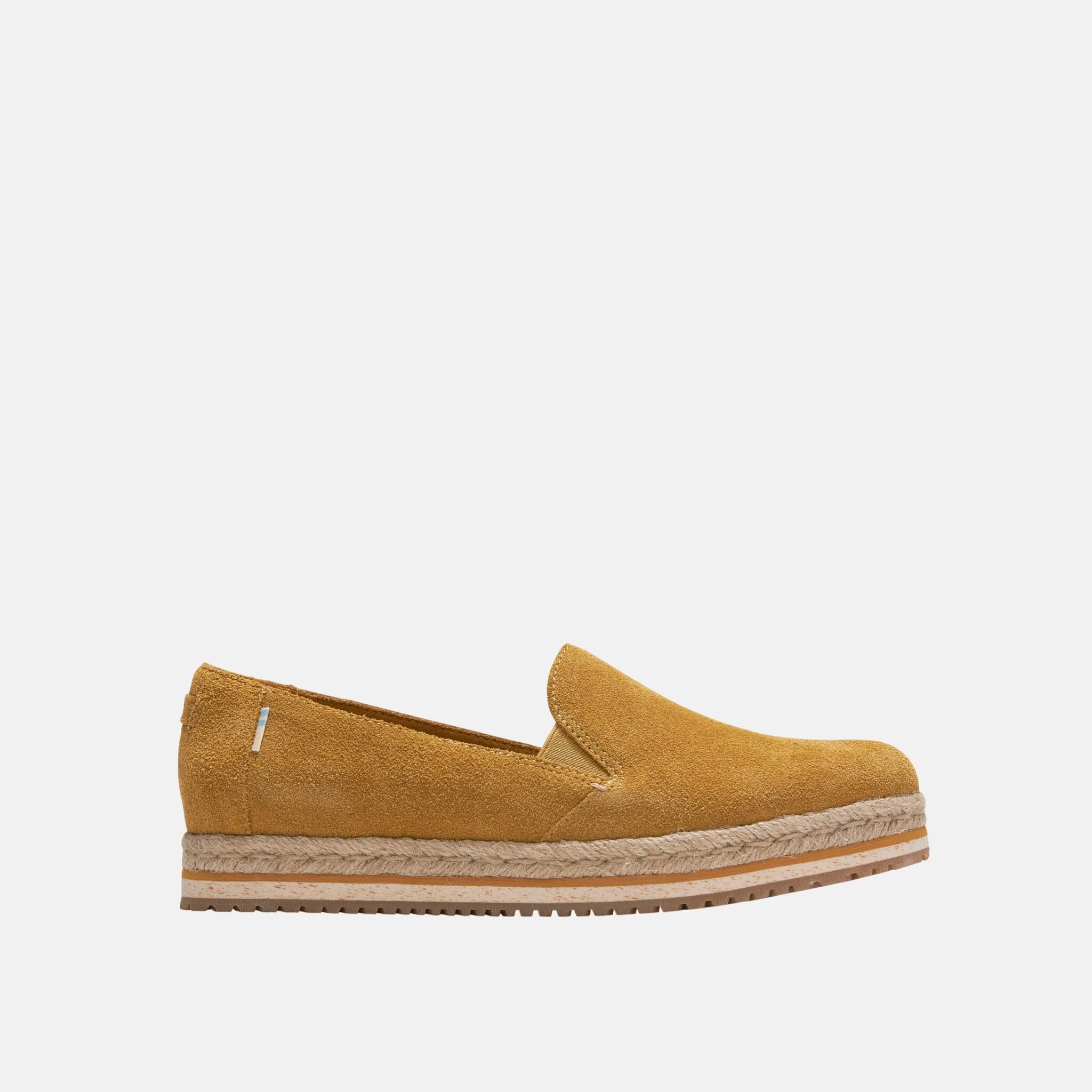 Dámské žluté semišové slip-on TOMS Palma