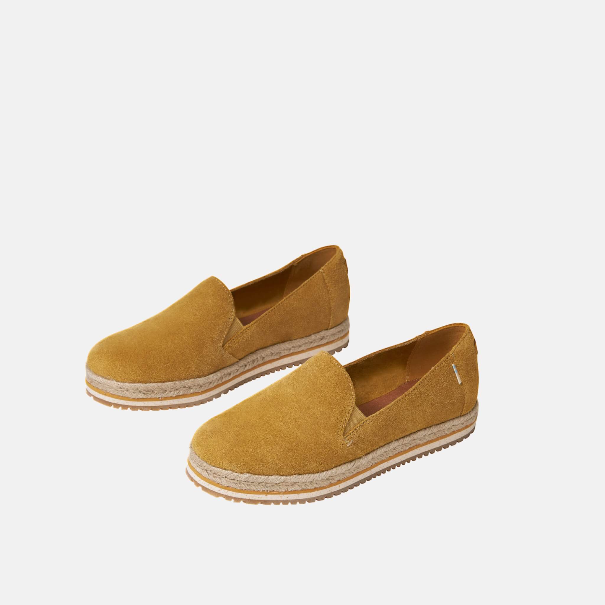 Dámské žluté semišové slip-on TOMS Palma