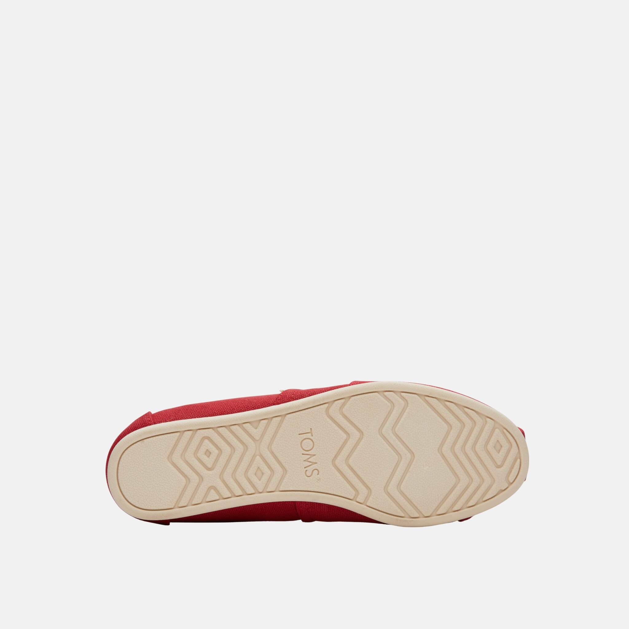 Dámské červené espadrilky TOMS Alpargata