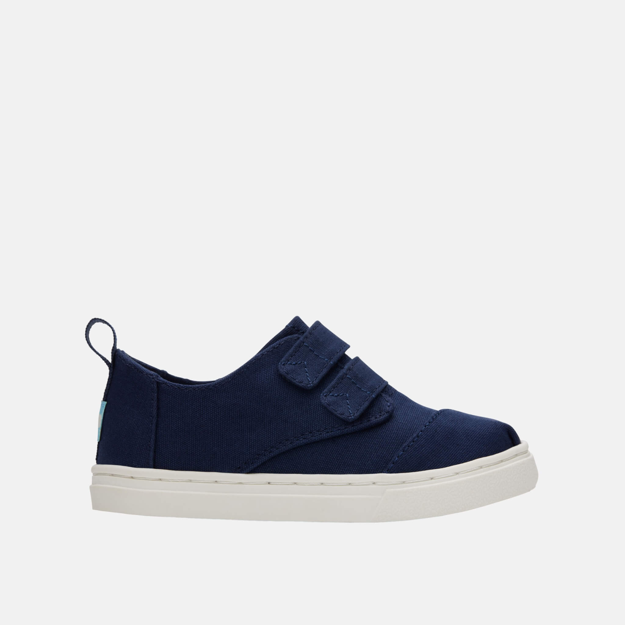 Dětské modré tenisky TOMS Tiny Cordones Cupsole Double Strap