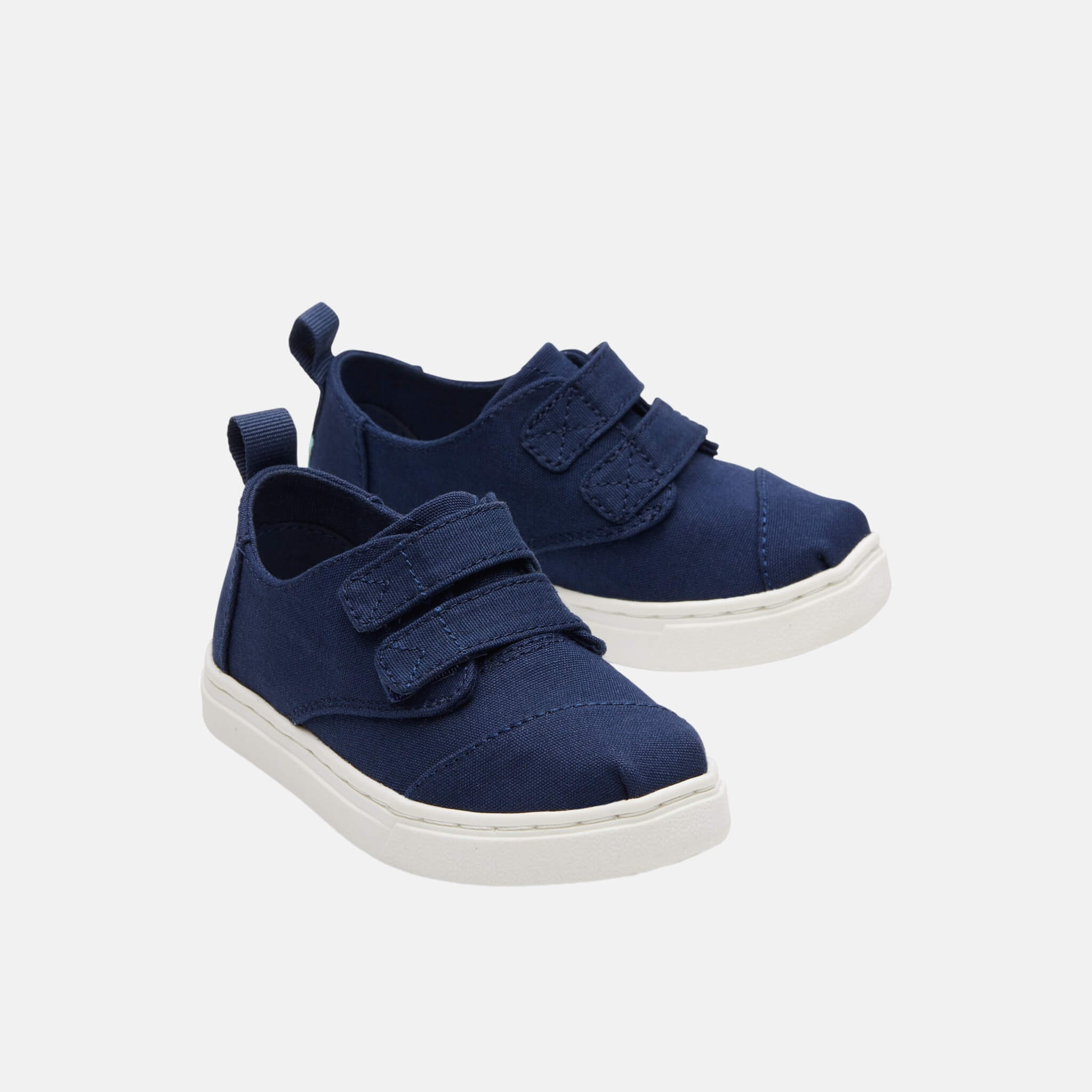 Dětské modré tenisky TOMS Tiny Cordones Cupsole Double Strap