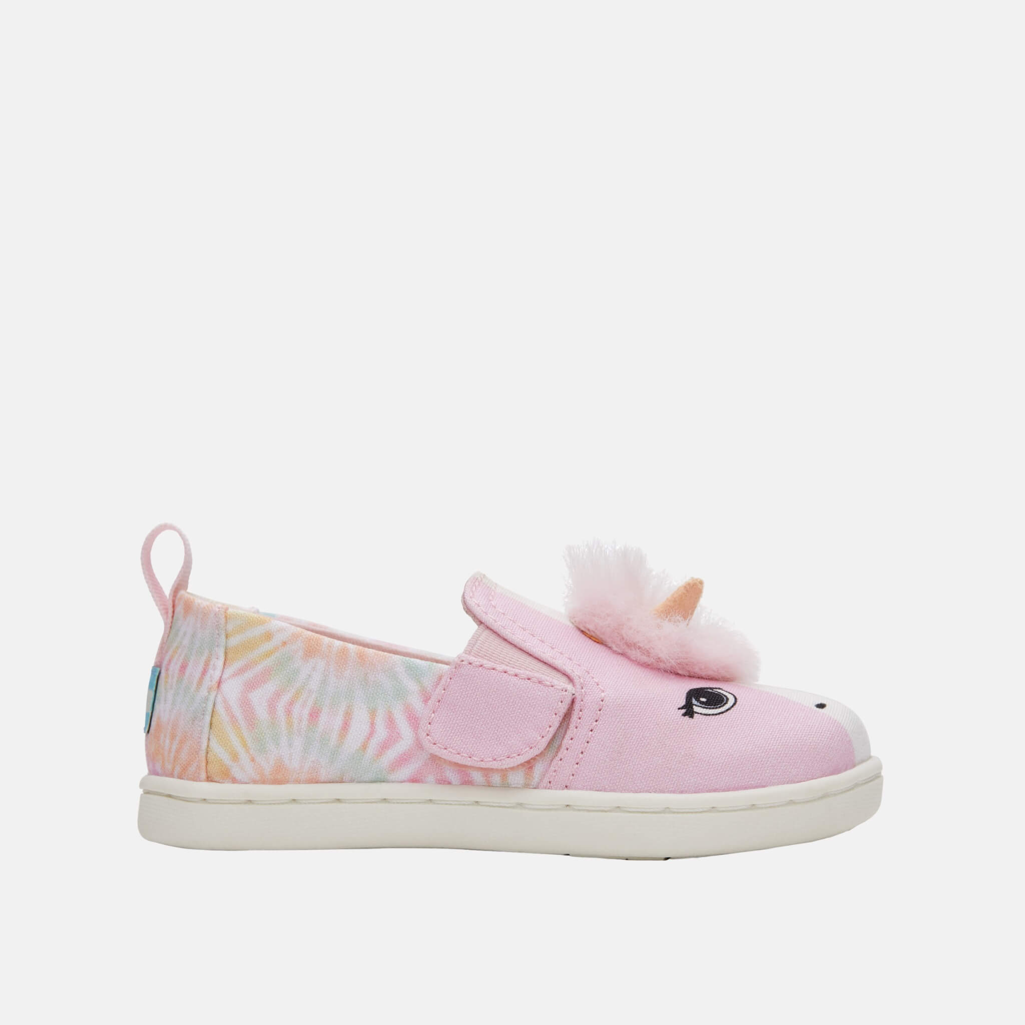 Dětské růžové espadrilky TOMS Tiny Alpargata Twin Gore