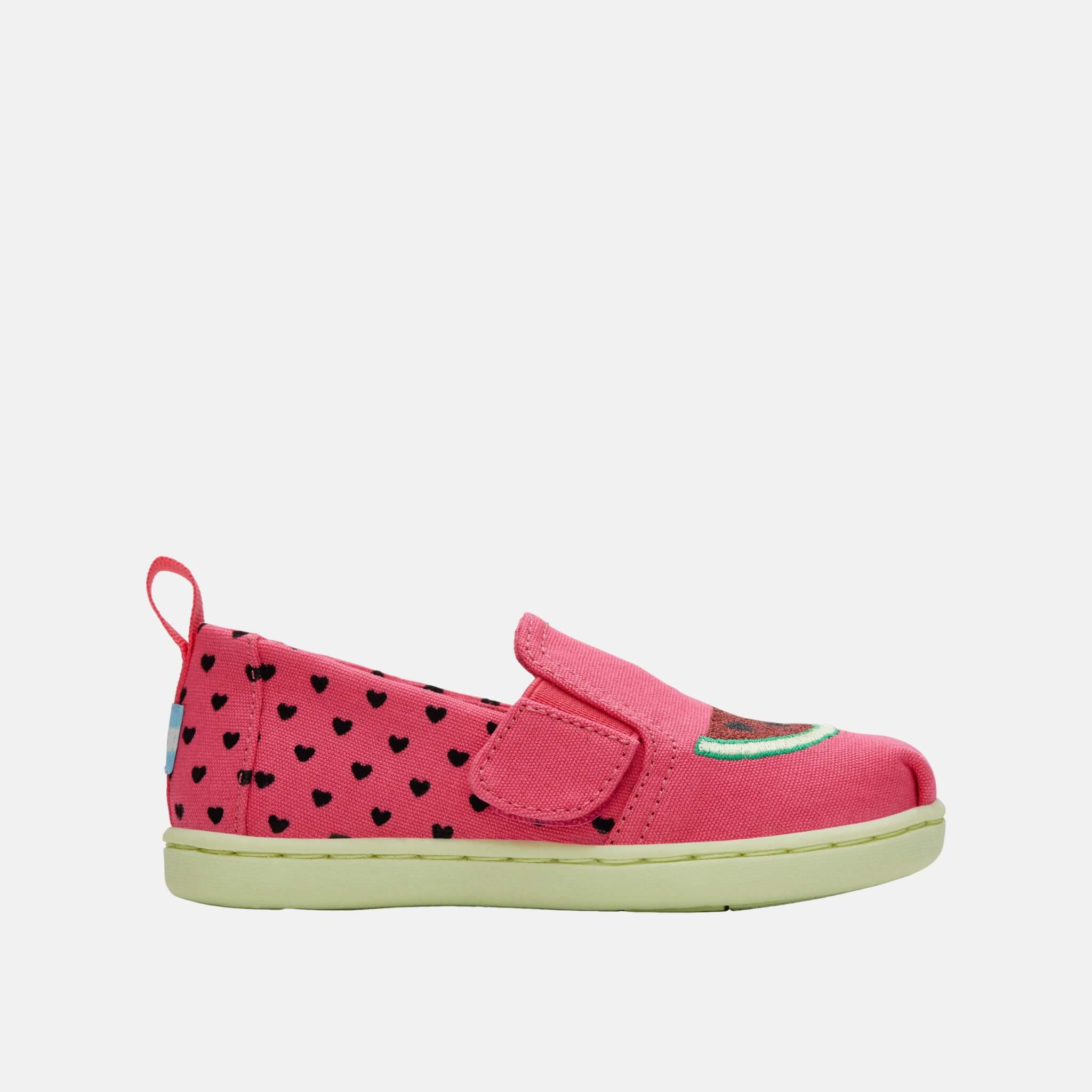 Dětské růžové espadrilky TOMS Tiny Alpargata Twin Gore