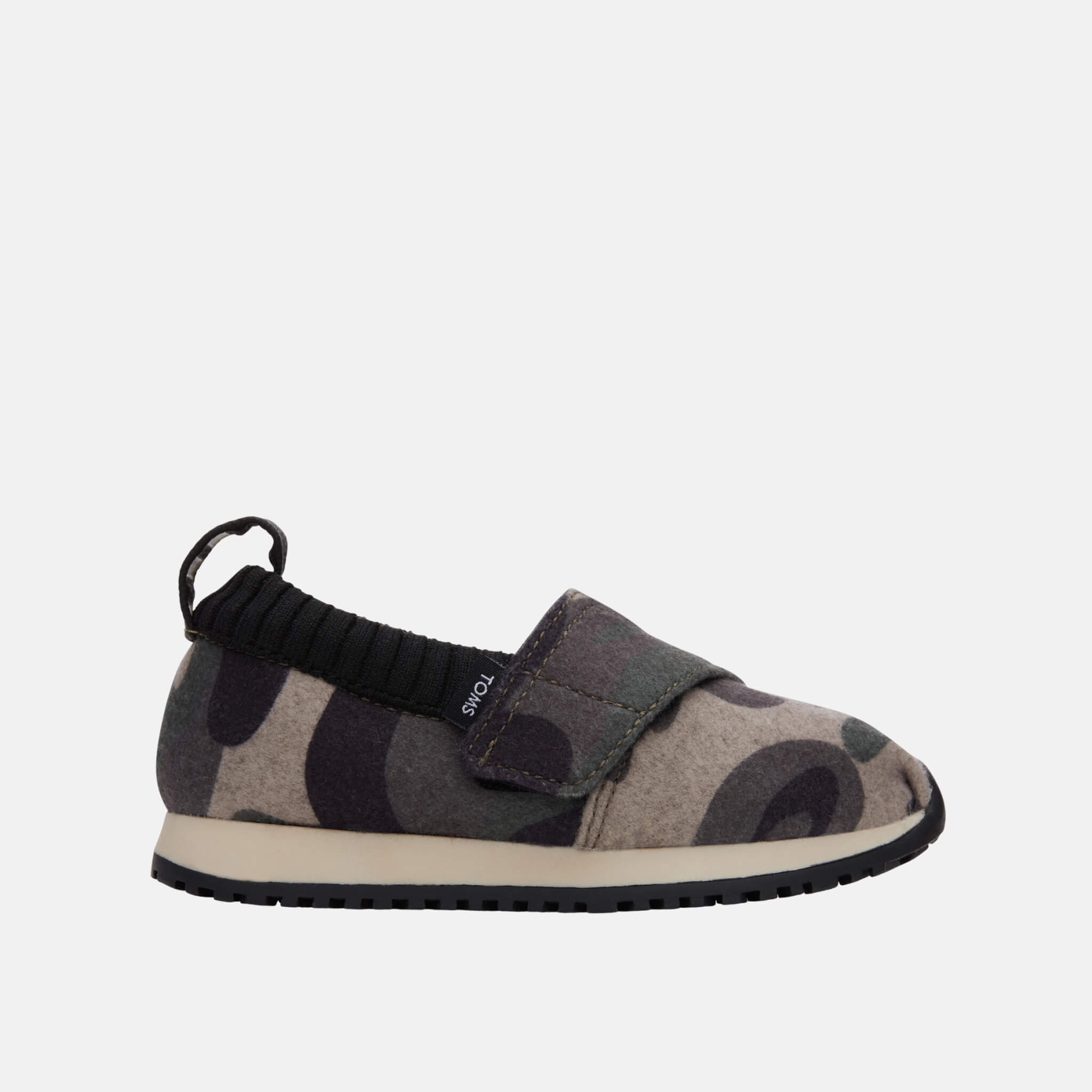 Dětské zelené TOMS Tiny Alpargata Resident
