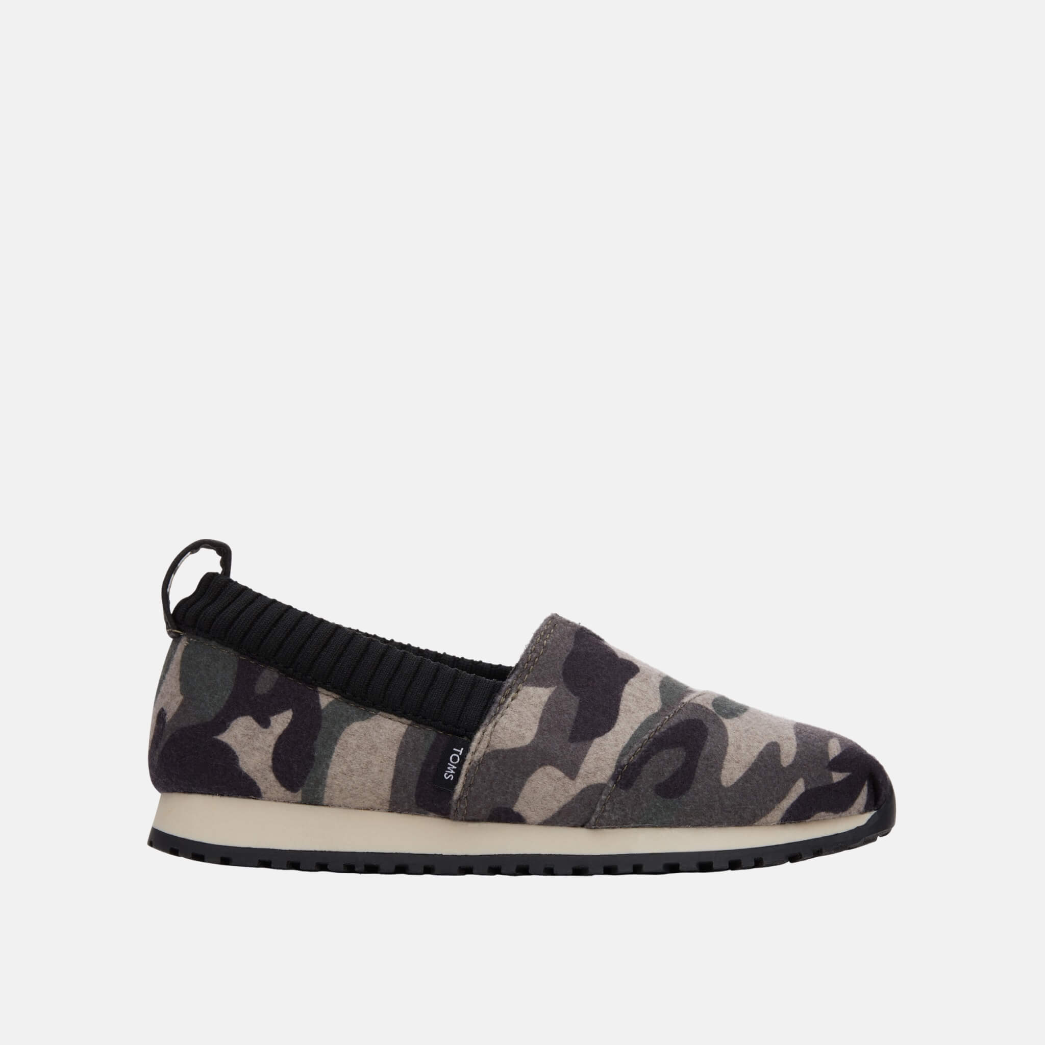 Dětské zelené TOMS Youth Alpargata Resident
