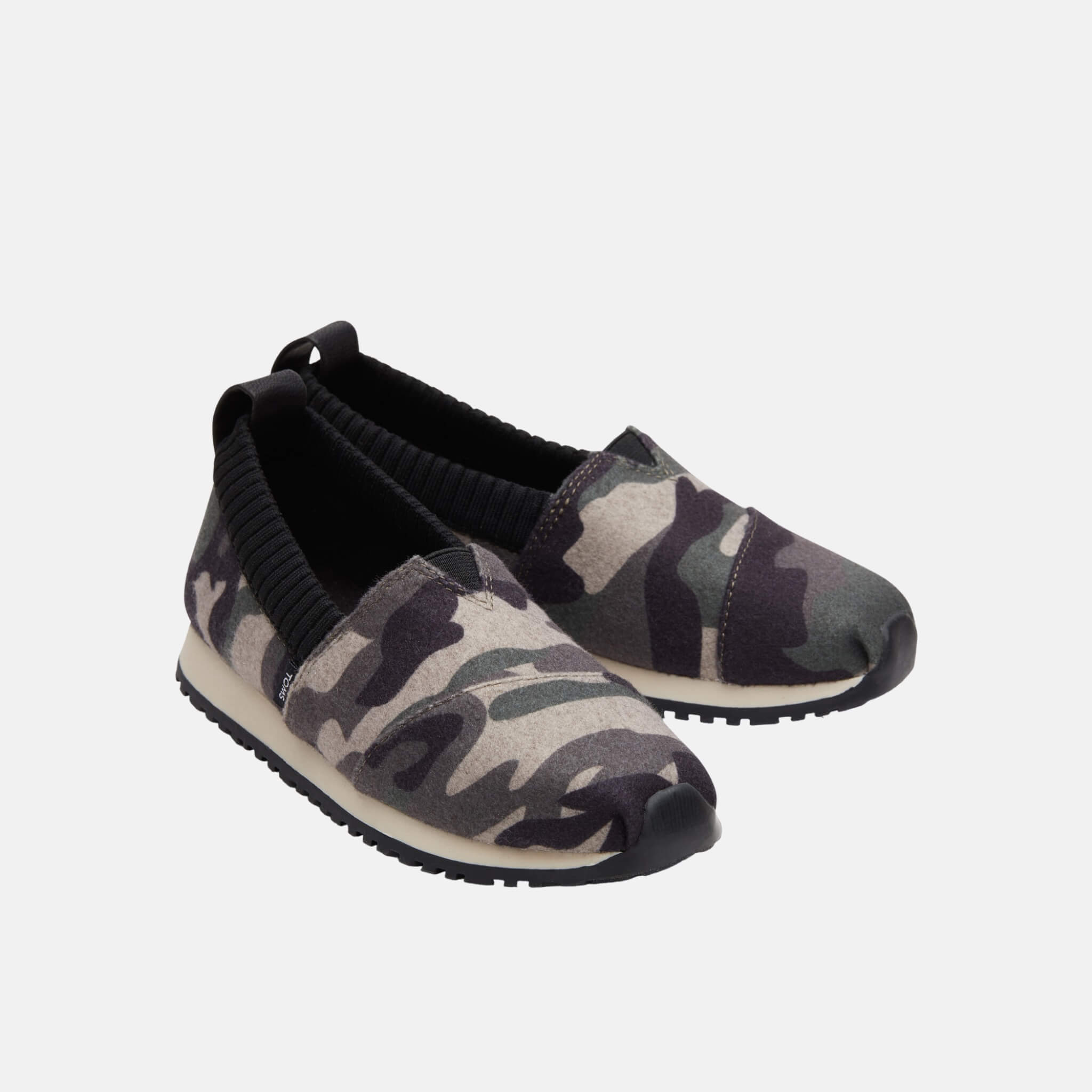 Dětské zelené TOMS Youth Alpargata Resident