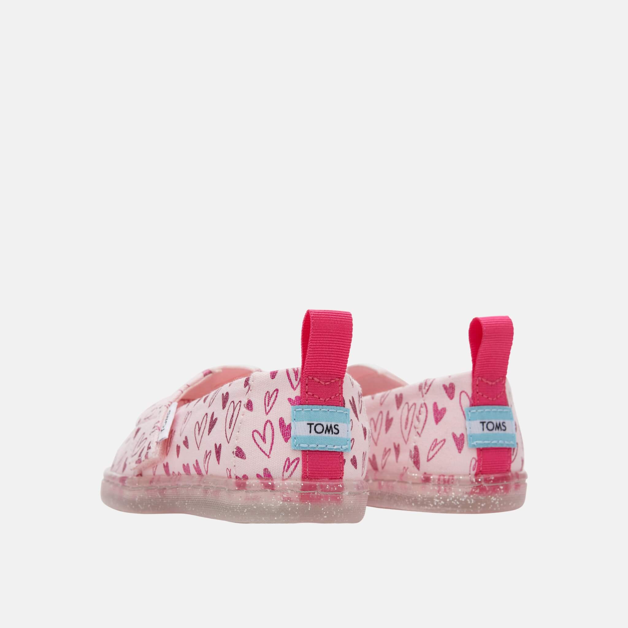 Dětské růžové espadrilky TOMS Tiny Alpargata