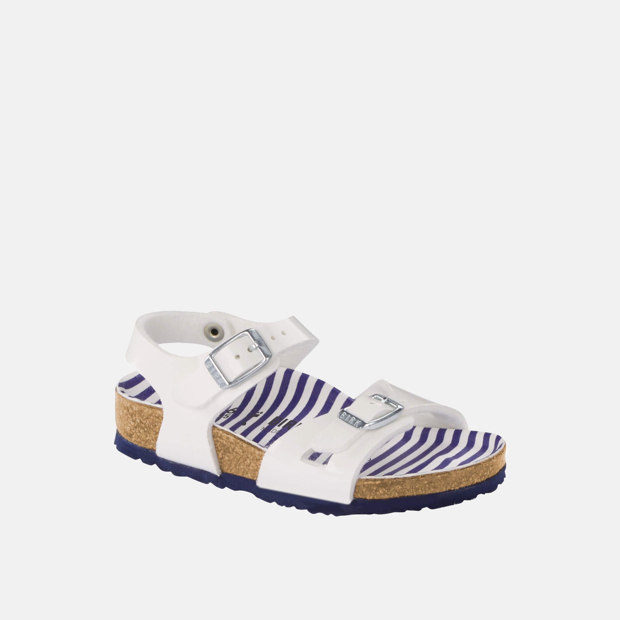 Dětské bílé sandály Birkenstock Rio Birko-Flor