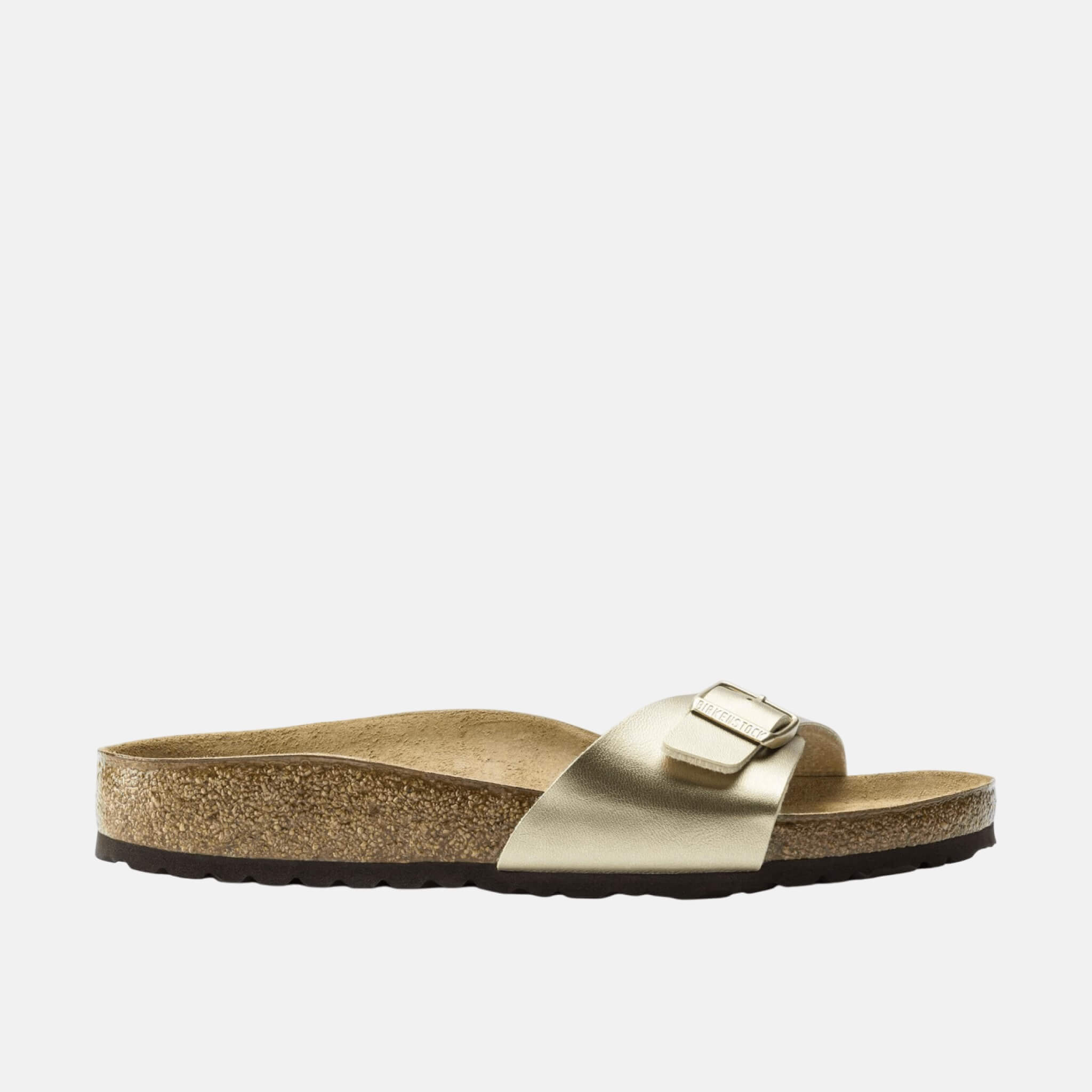 Zlaté pantofle Birkenstock Madrid Birko-Flor