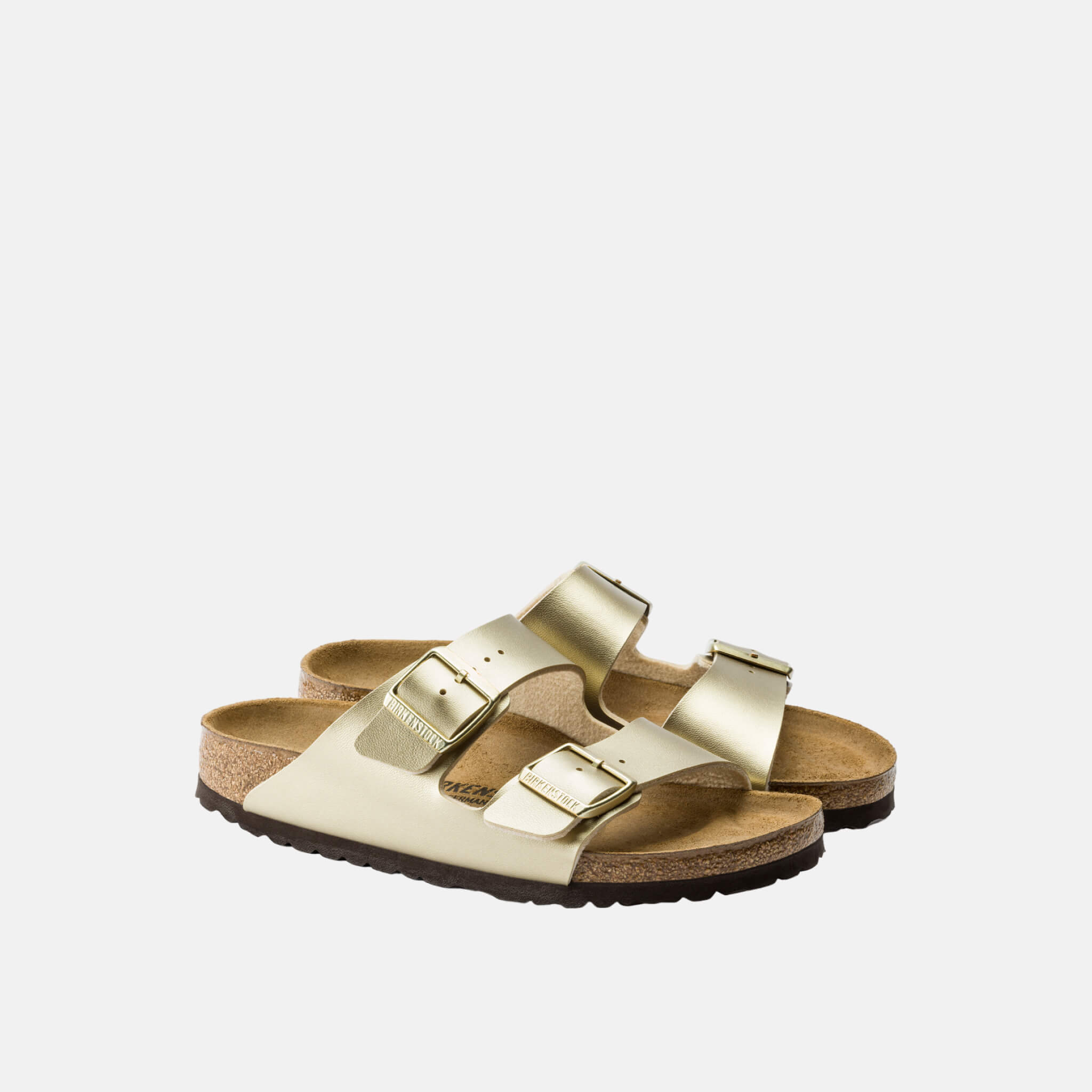 Zlaté pantofle Birkenstock Arizona Birko-Flor