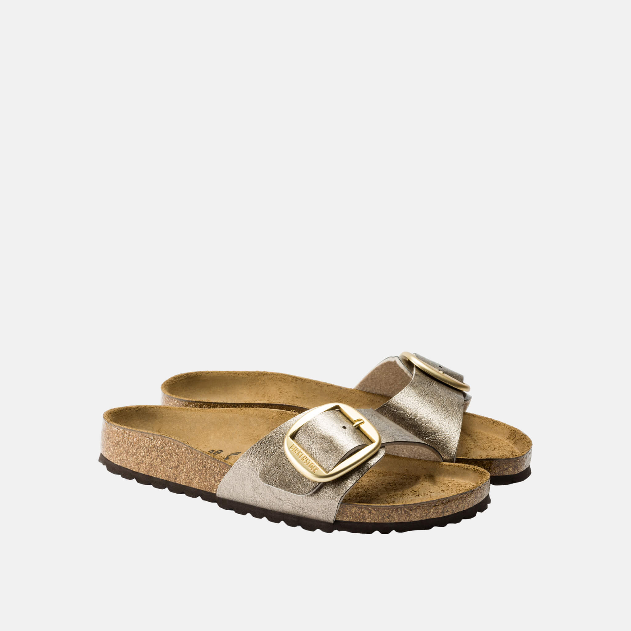 Zlaté Regular Pantofle Birkenstock Madrid Big Buckle Graceful
