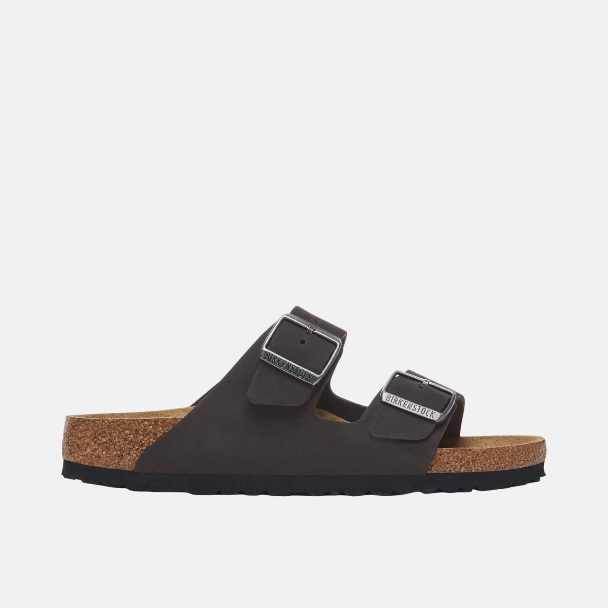 Černé Regular Pantofle Arizona Soft Footbed Nubuk Leather