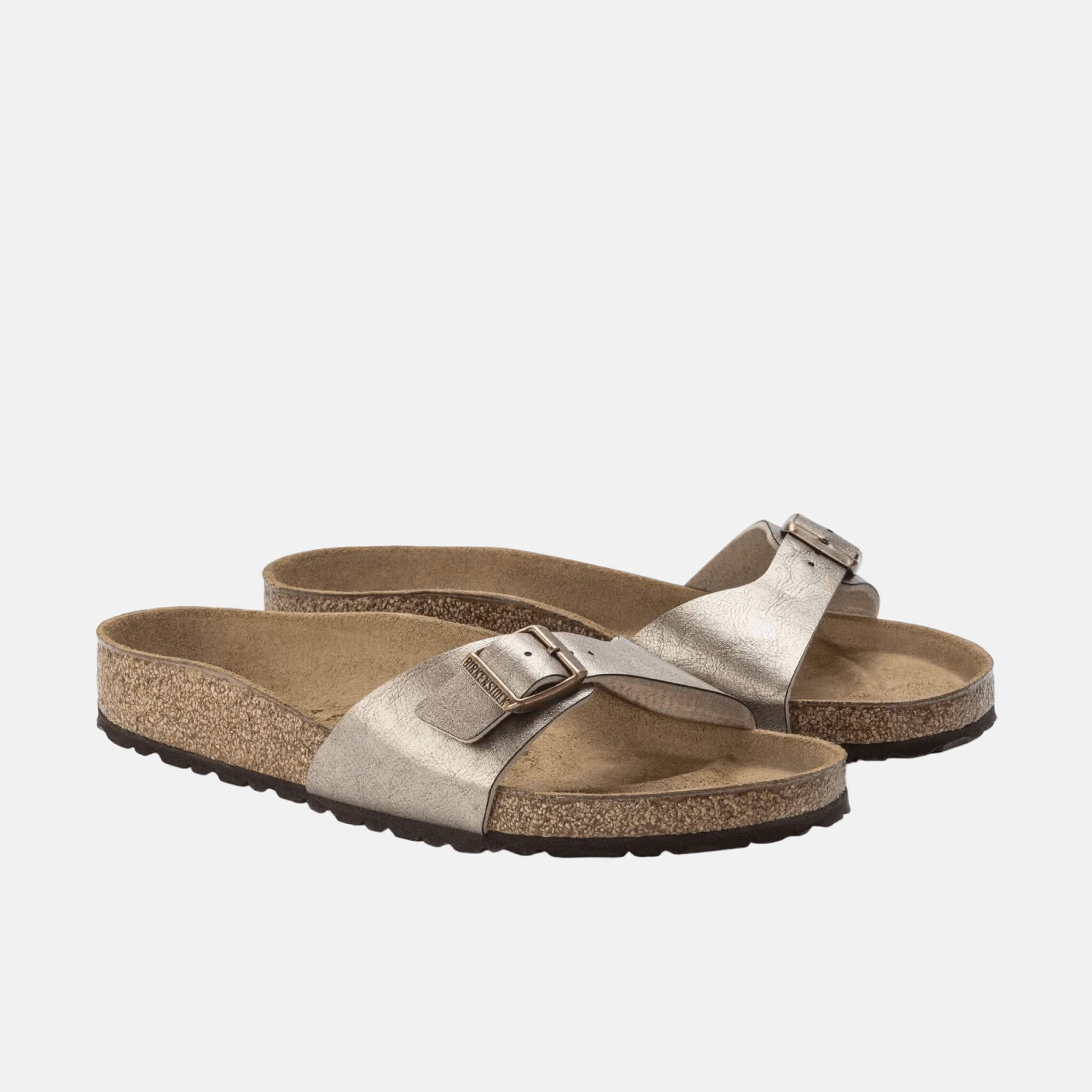 Zlaté pantofle Birkenstock Madrid Birko-Flor Graceful