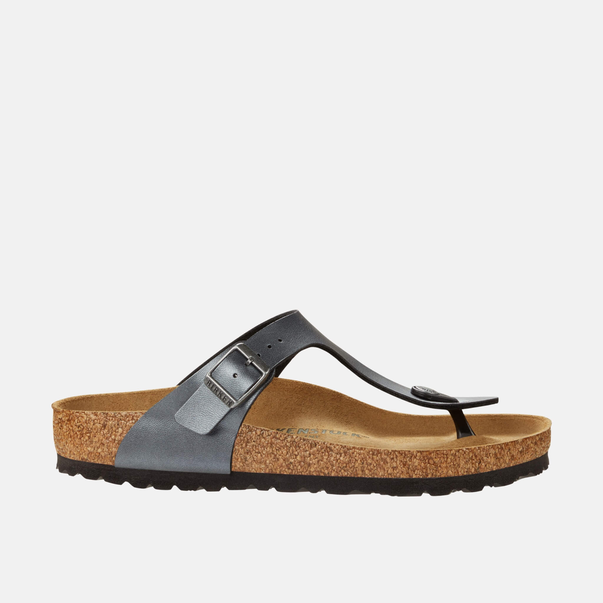 Metalické žabky Birkenstock Gizeh Birko-Flor Metallic