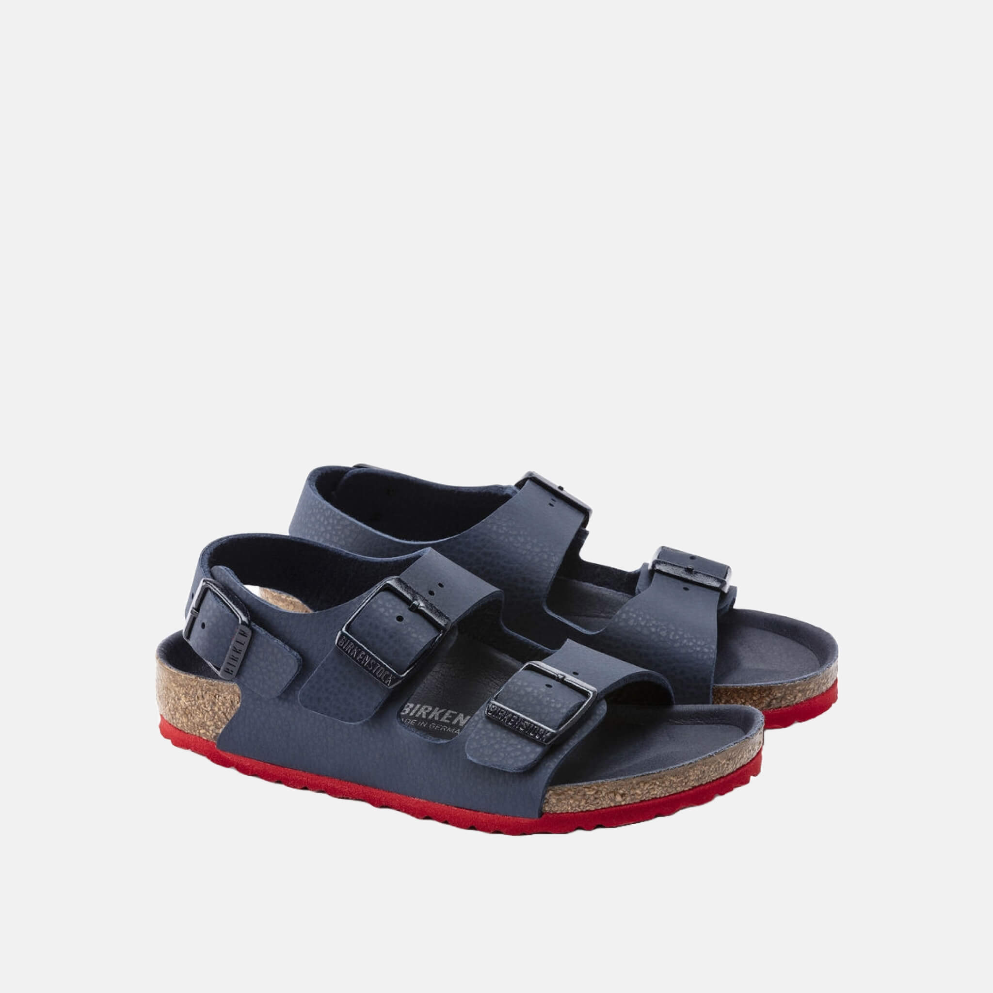 Dětské modré sandály Birkenstock Milano Birko-Flor