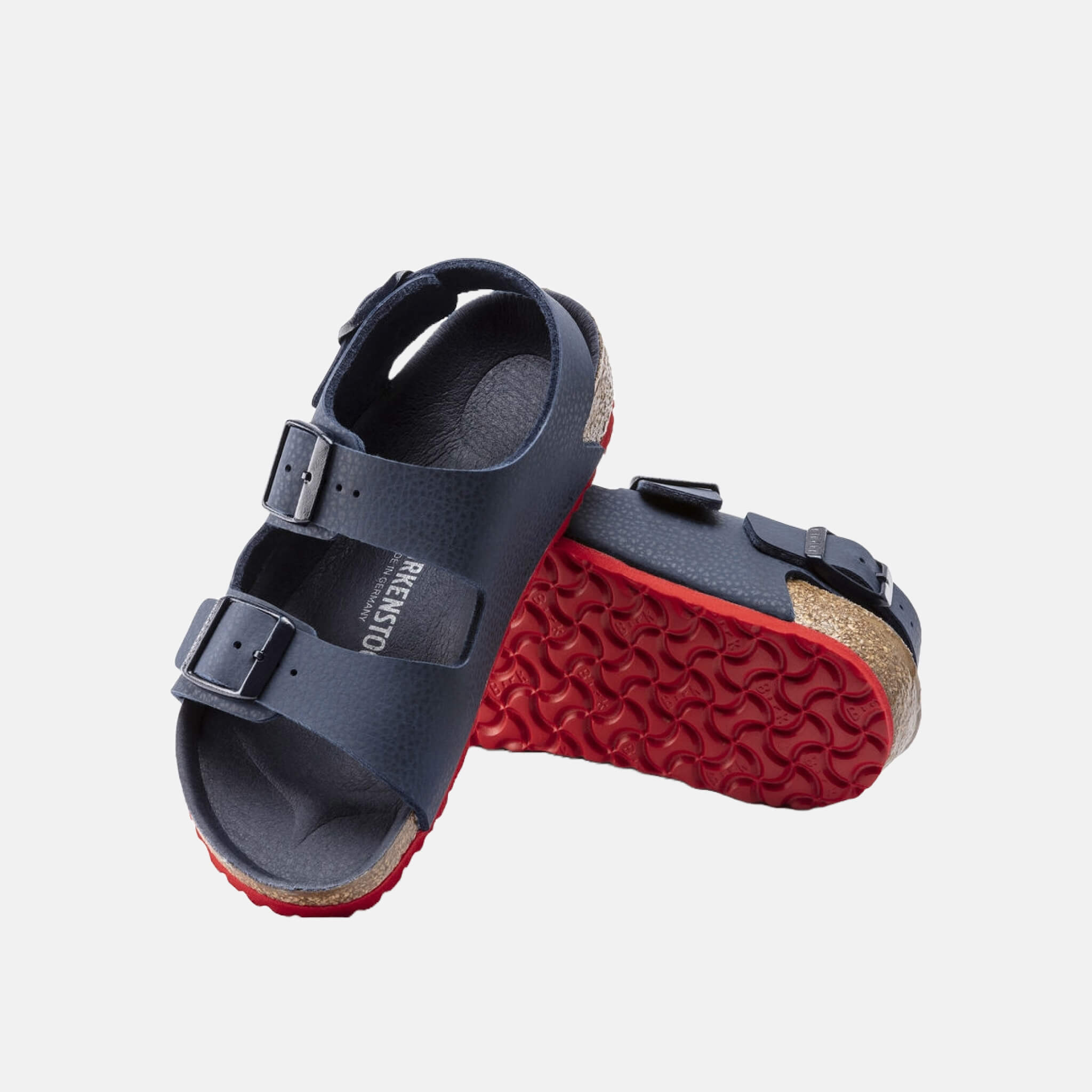 Dětské modré sandály Birkenstock Milano Birko-Flor