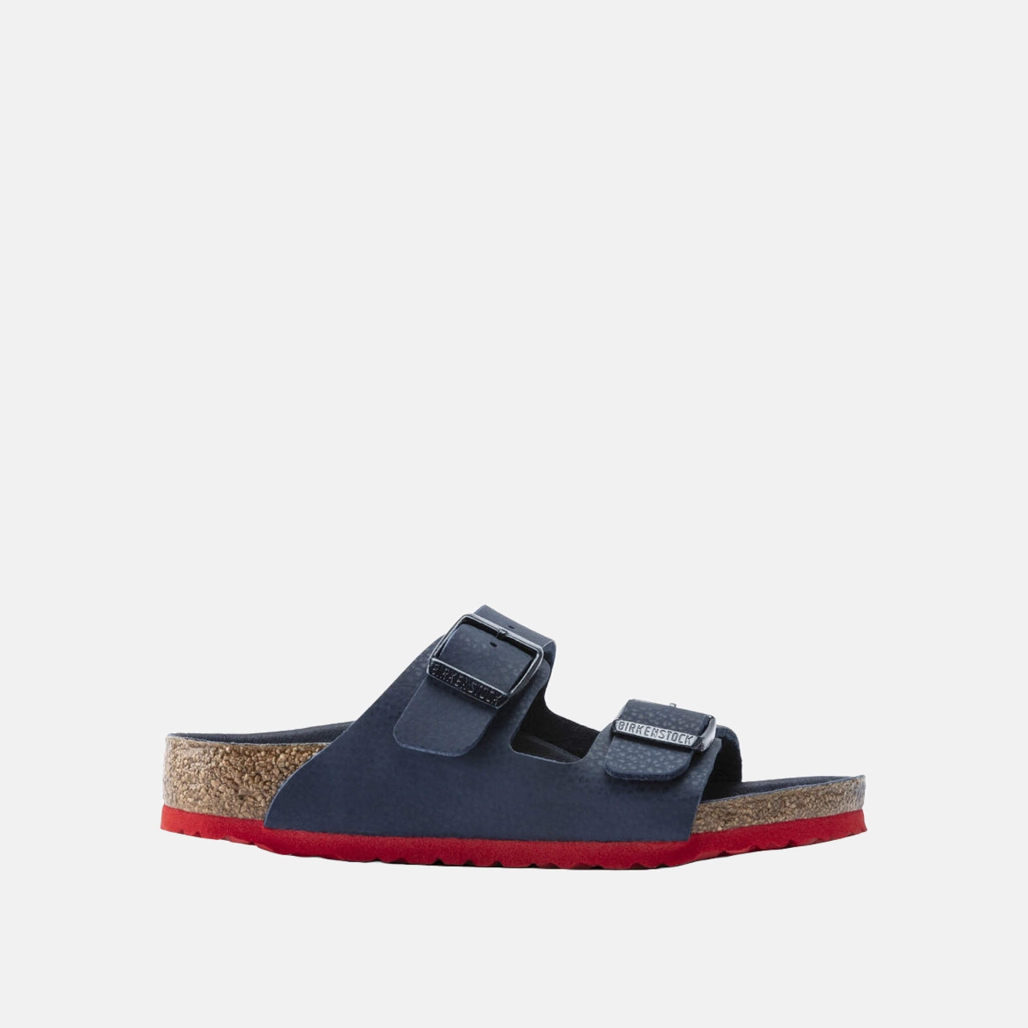 Dětské modré pantofle Birkenstock Arizona Birko-Flor